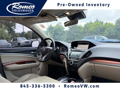 2017 Acura MDX 3.5L SH-AWD w/Advance & Entertainment Pkgs