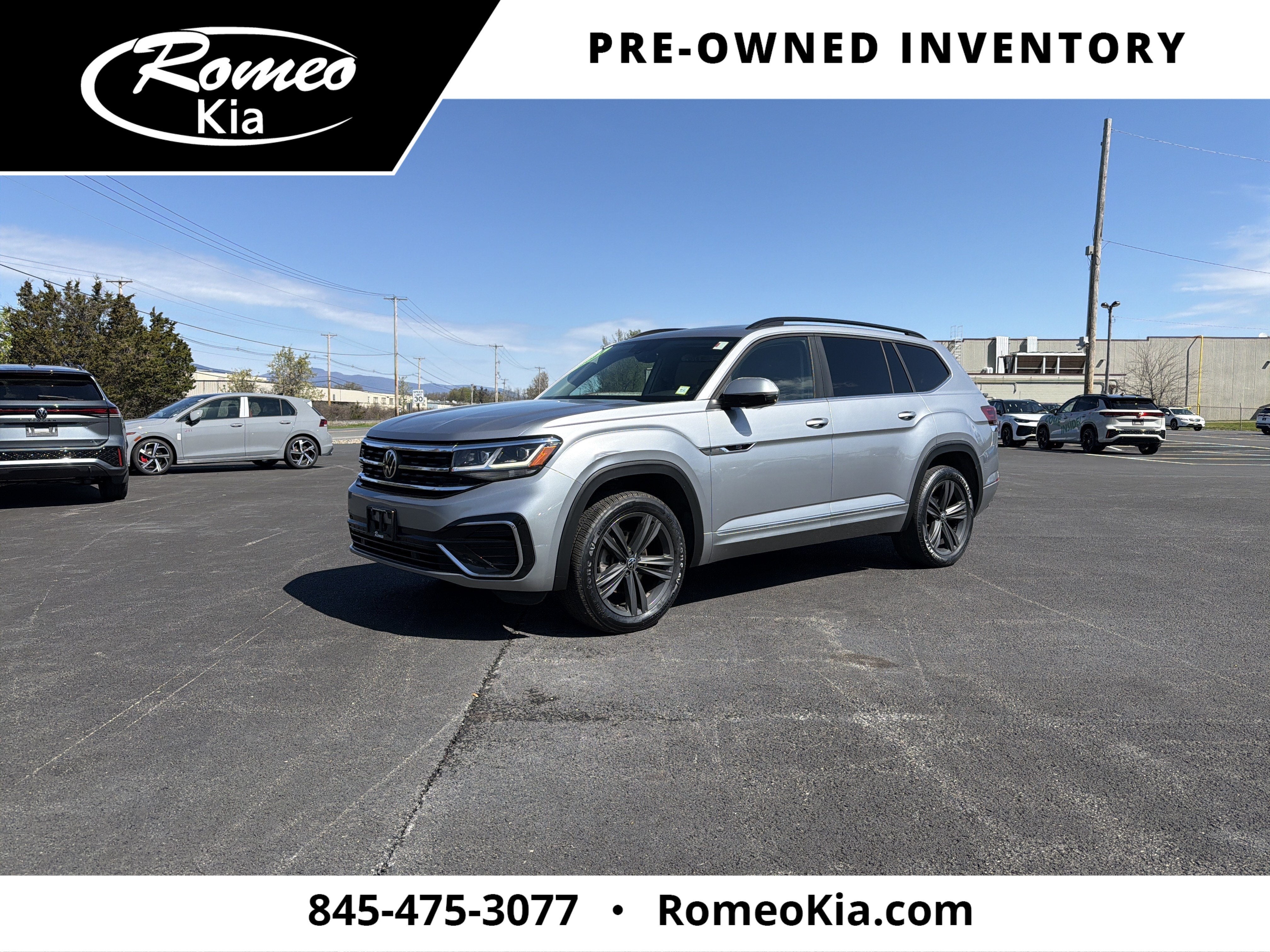2021 Volkswagen Atlas 3.6L V6 SE w/Technology R-Line