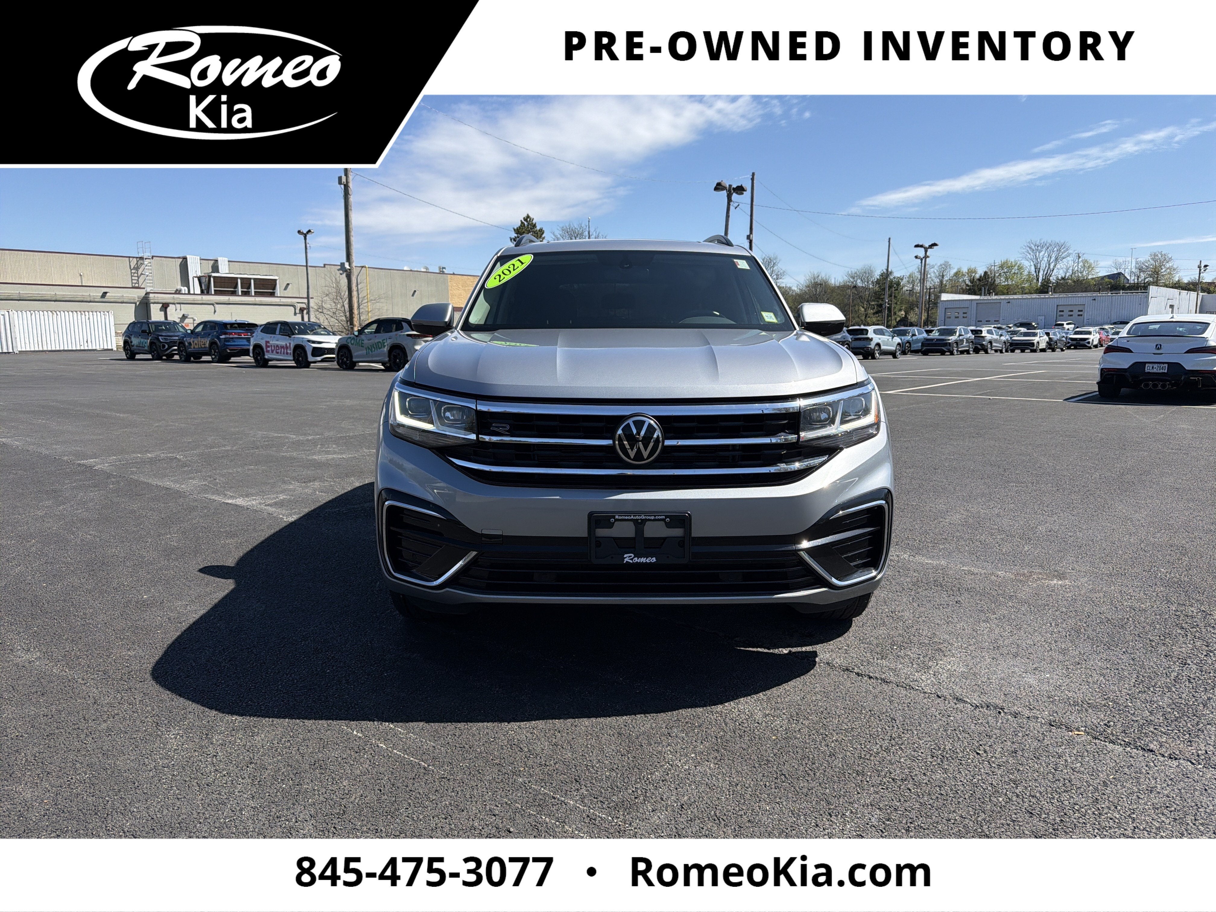 2021 Volkswagen Atlas 3.6L V6 SE w/Technology R-Line