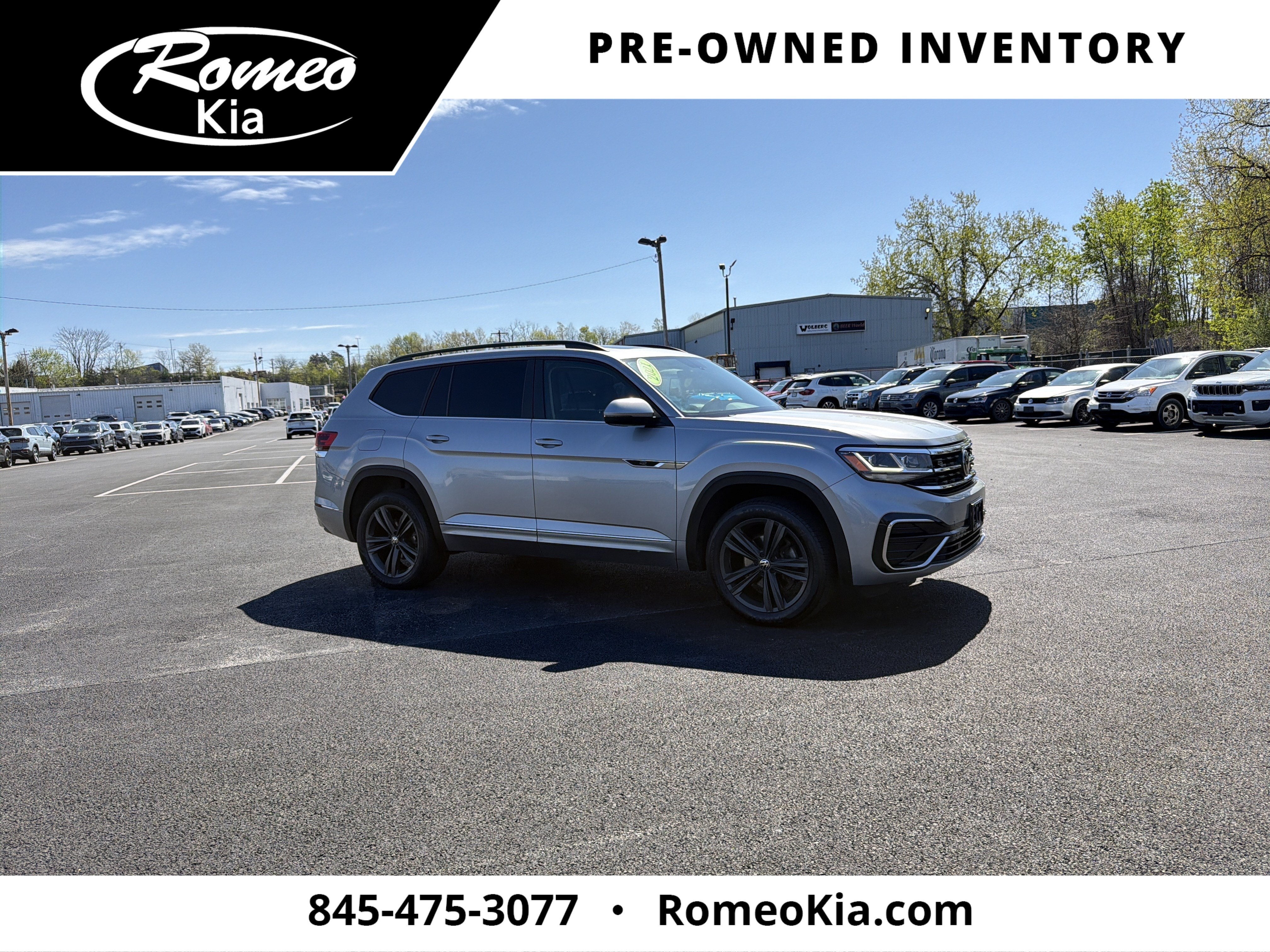 2021 Volkswagen Atlas 3.6L V6 SE w/Technology R-Line