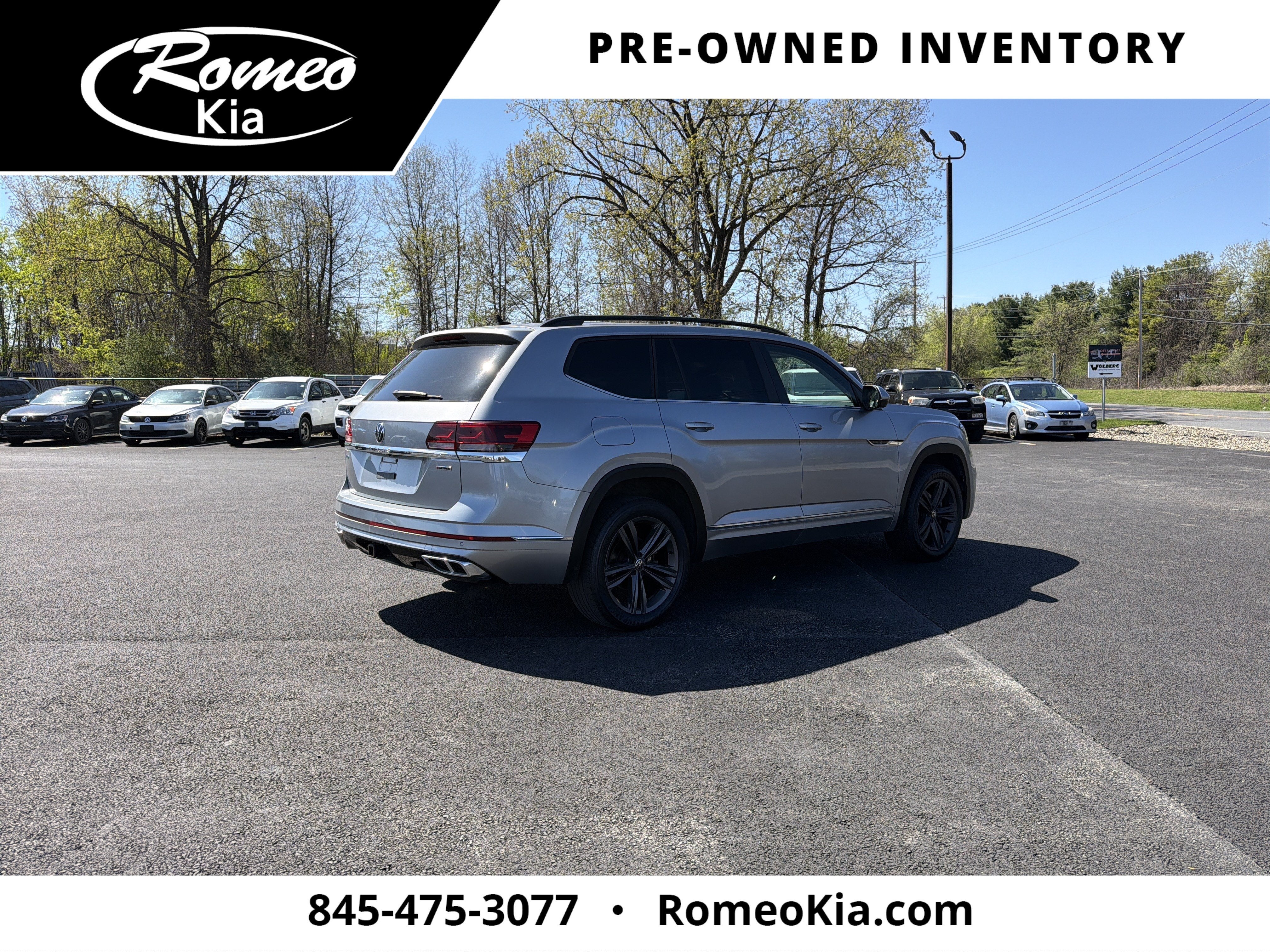 2021 Volkswagen Atlas 3.6L V6 SE w/Technology R-Line