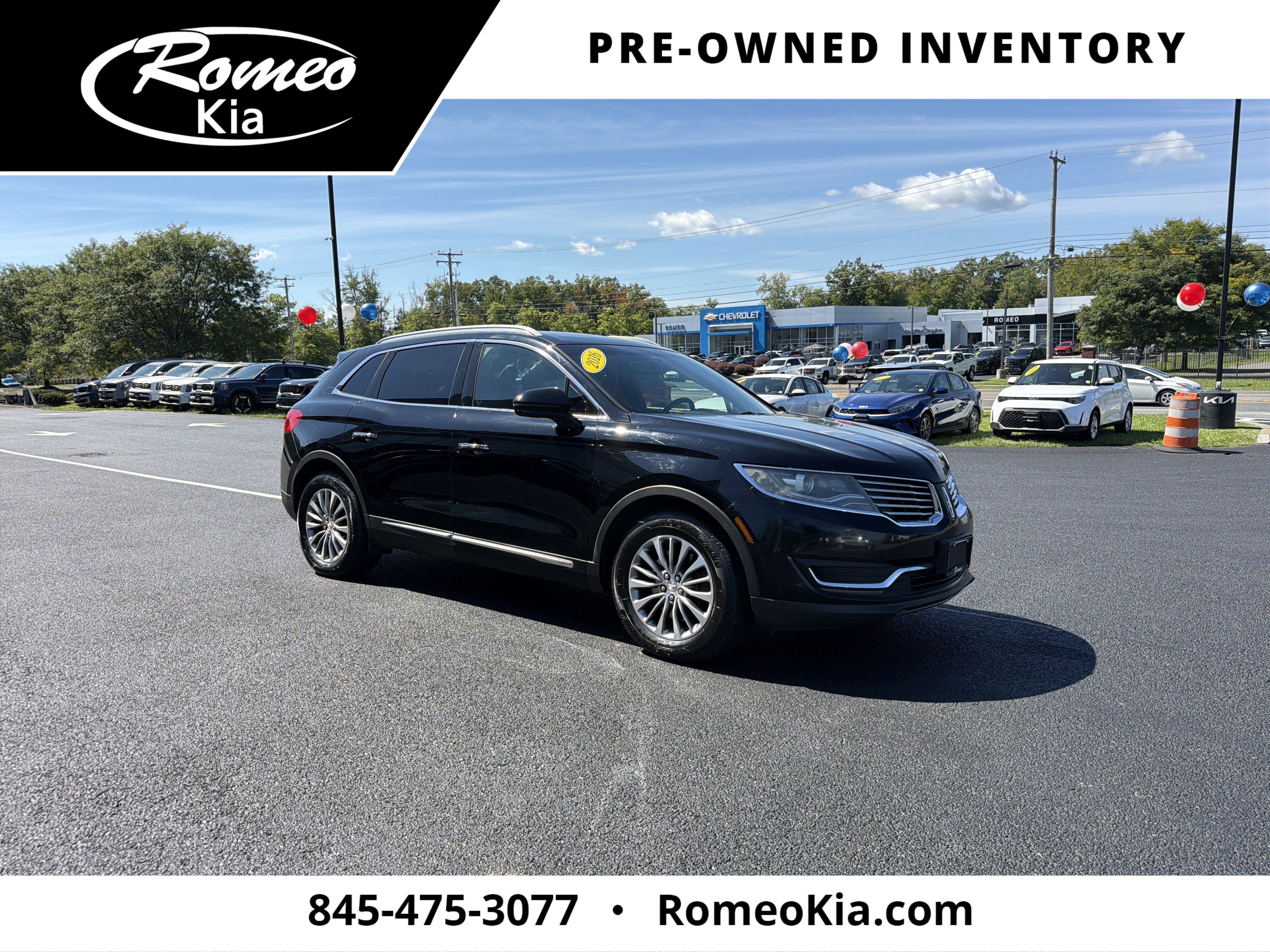 2016 Lincoln MKX Select