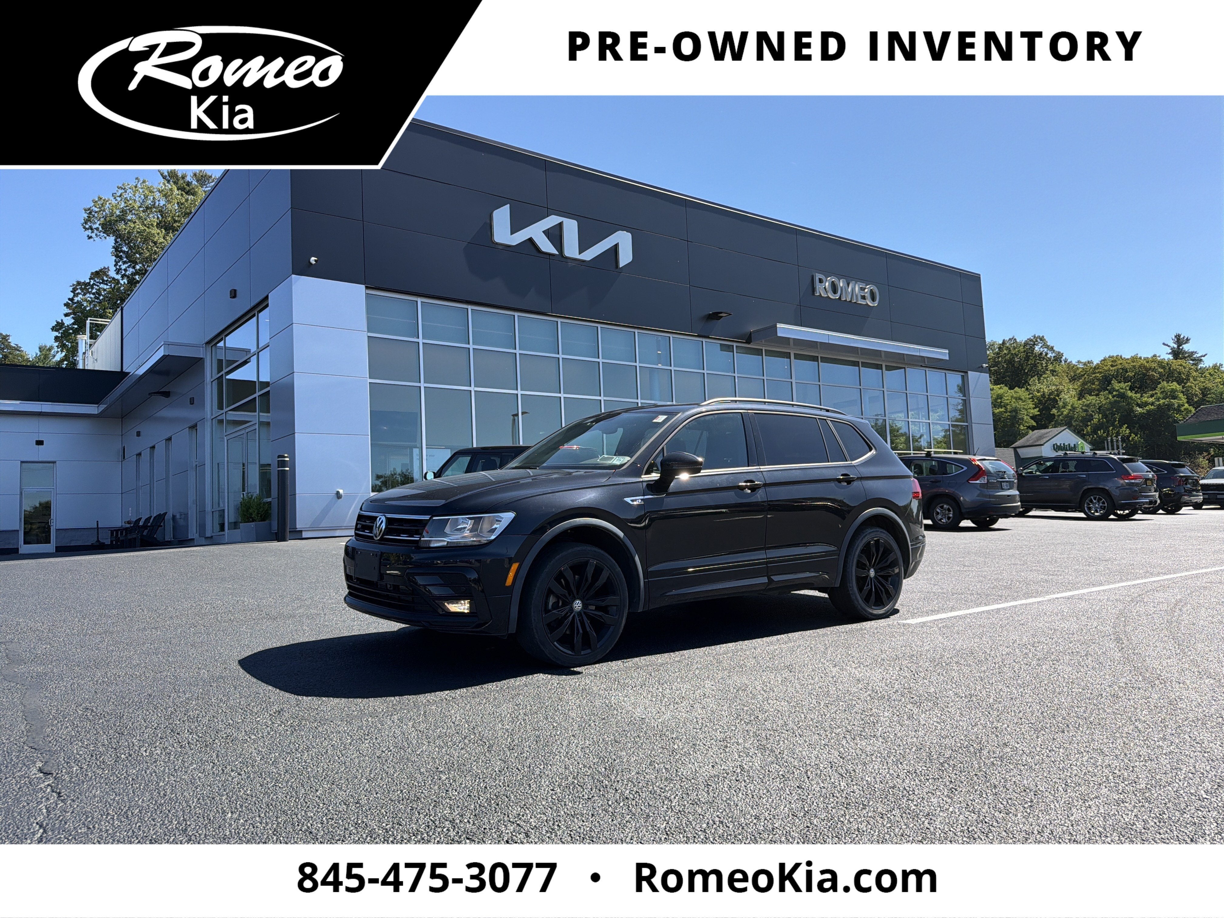 2021 Volkswagen Tiguan 2.0T SE R-Line Black