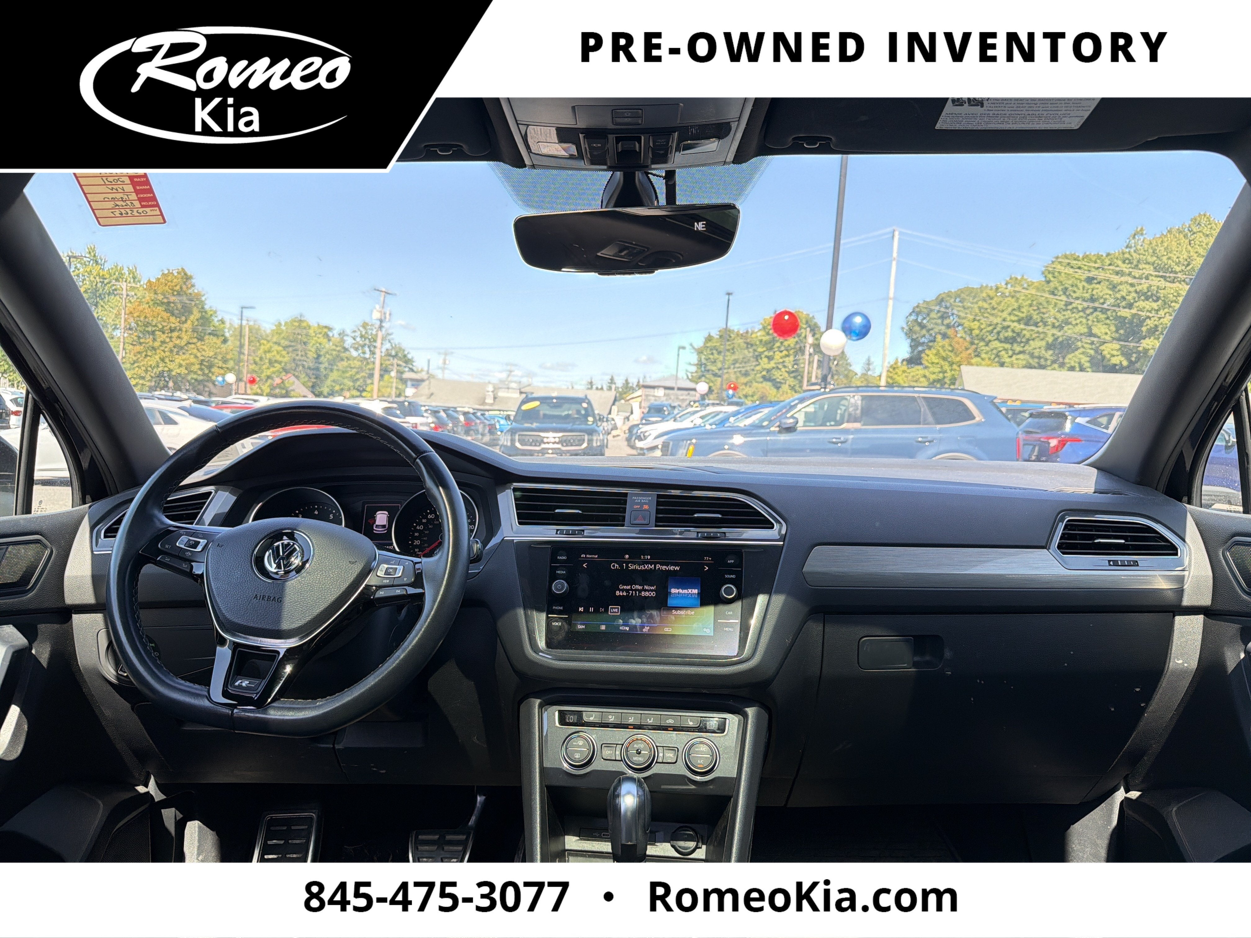 2021 Volkswagen Tiguan 2.0T SE R-Line Black