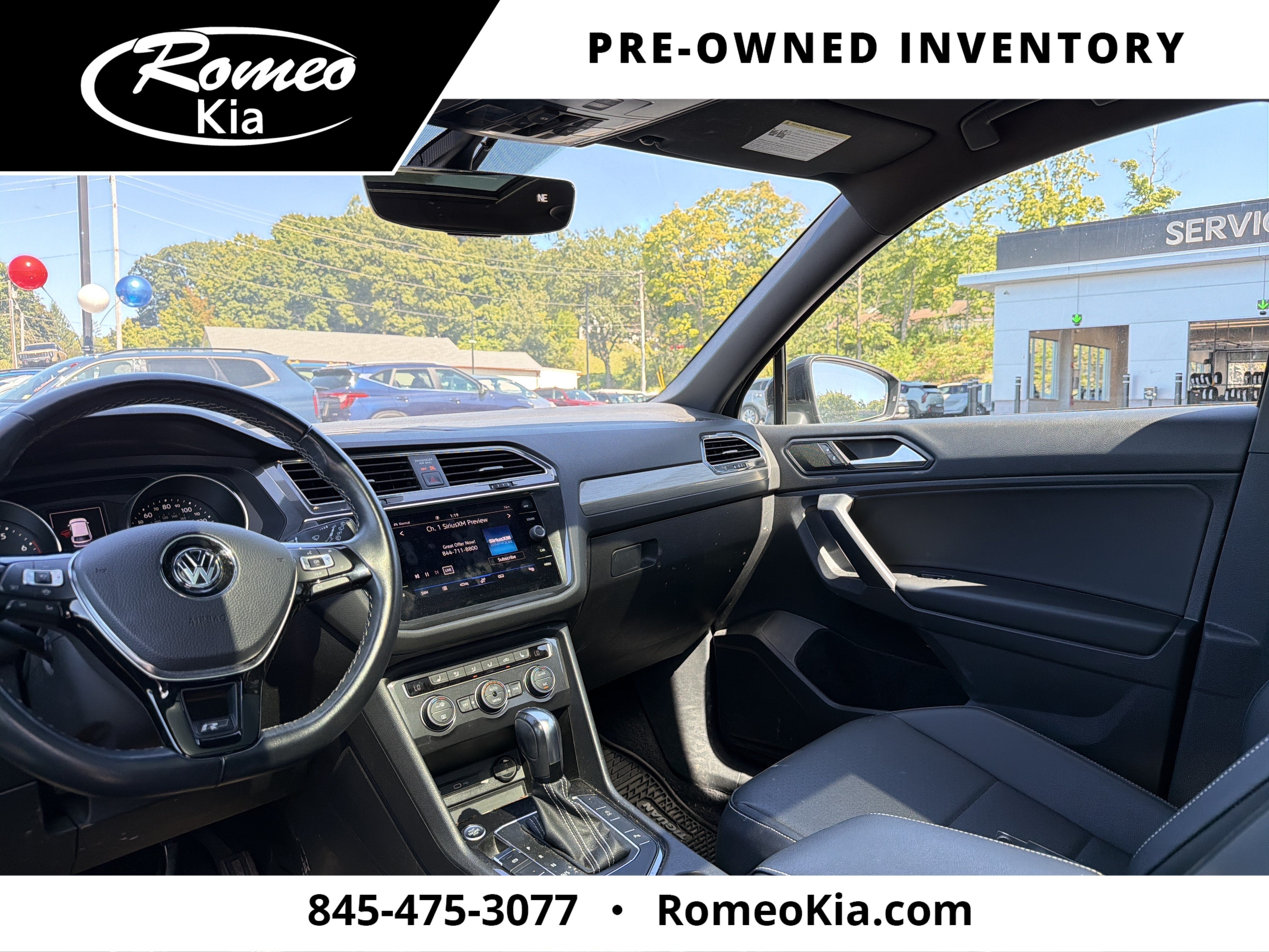 2021 Volkswagen Tiguan 2.0T SE R-Line Black