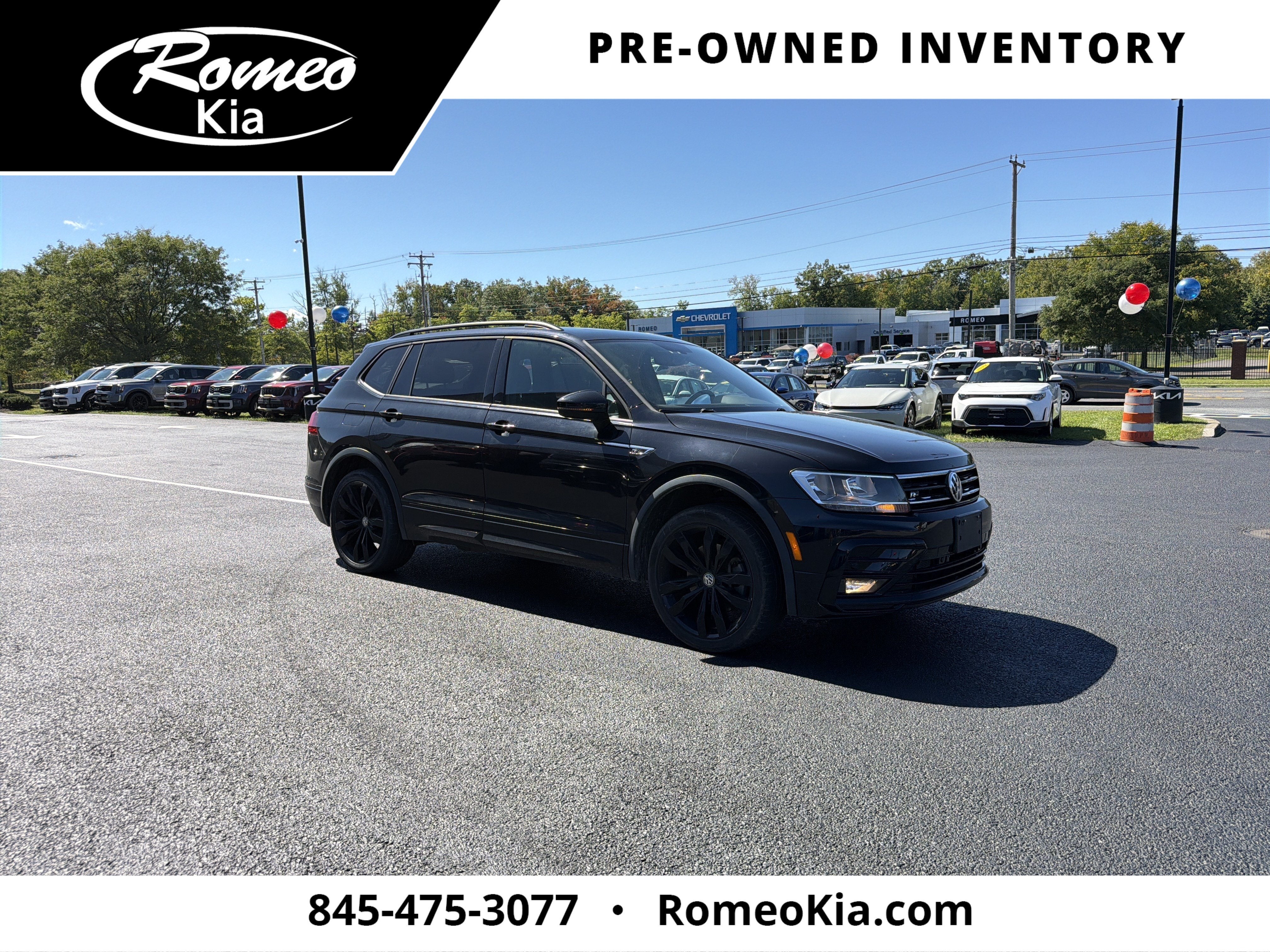 2021 Volkswagen Tiguan 2.0T SE R-Line Black