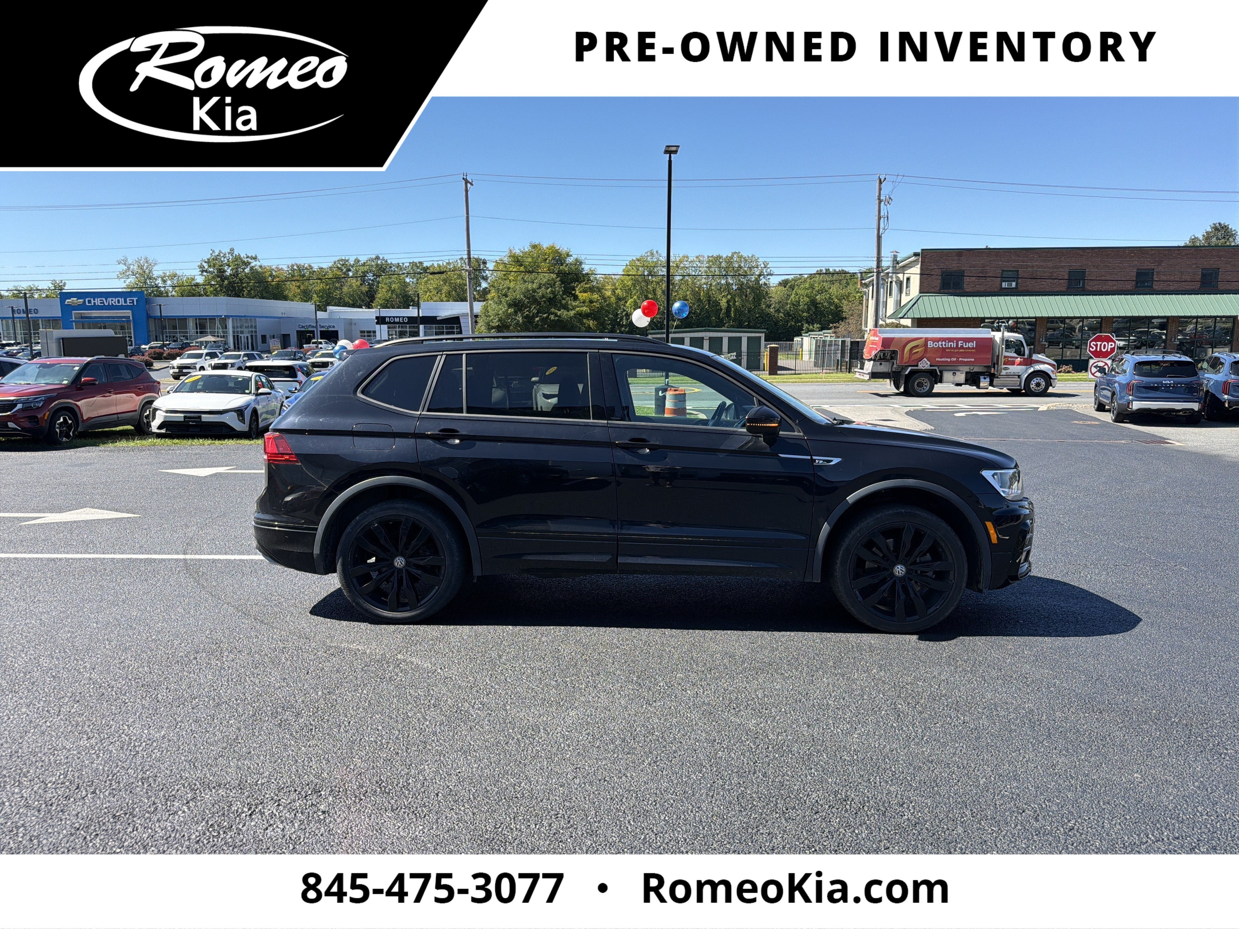 2021 Volkswagen Tiguan 2.0T SE R-Line Black