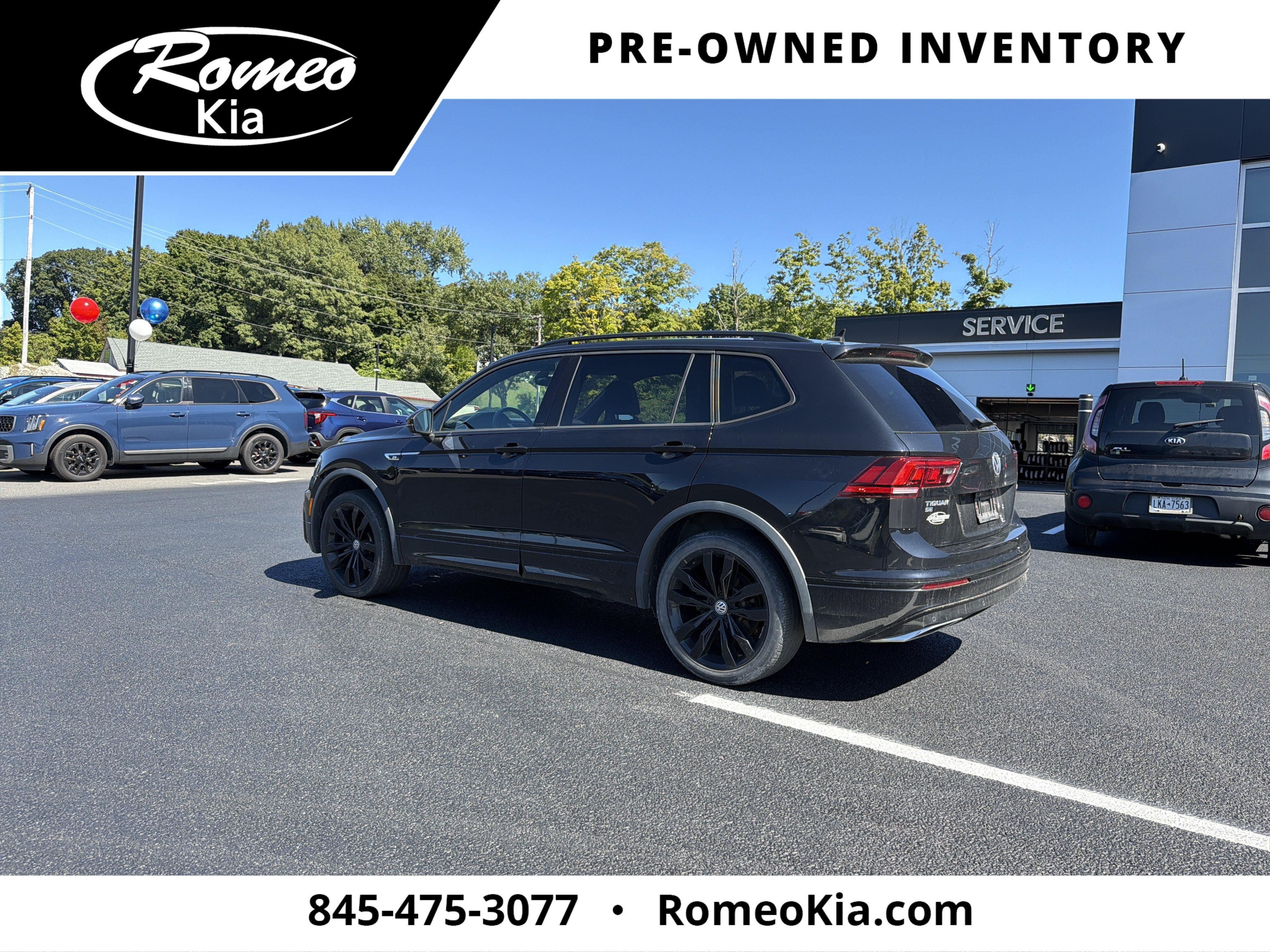 2021 Volkswagen Tiguan 2.0T SE R-Line Black