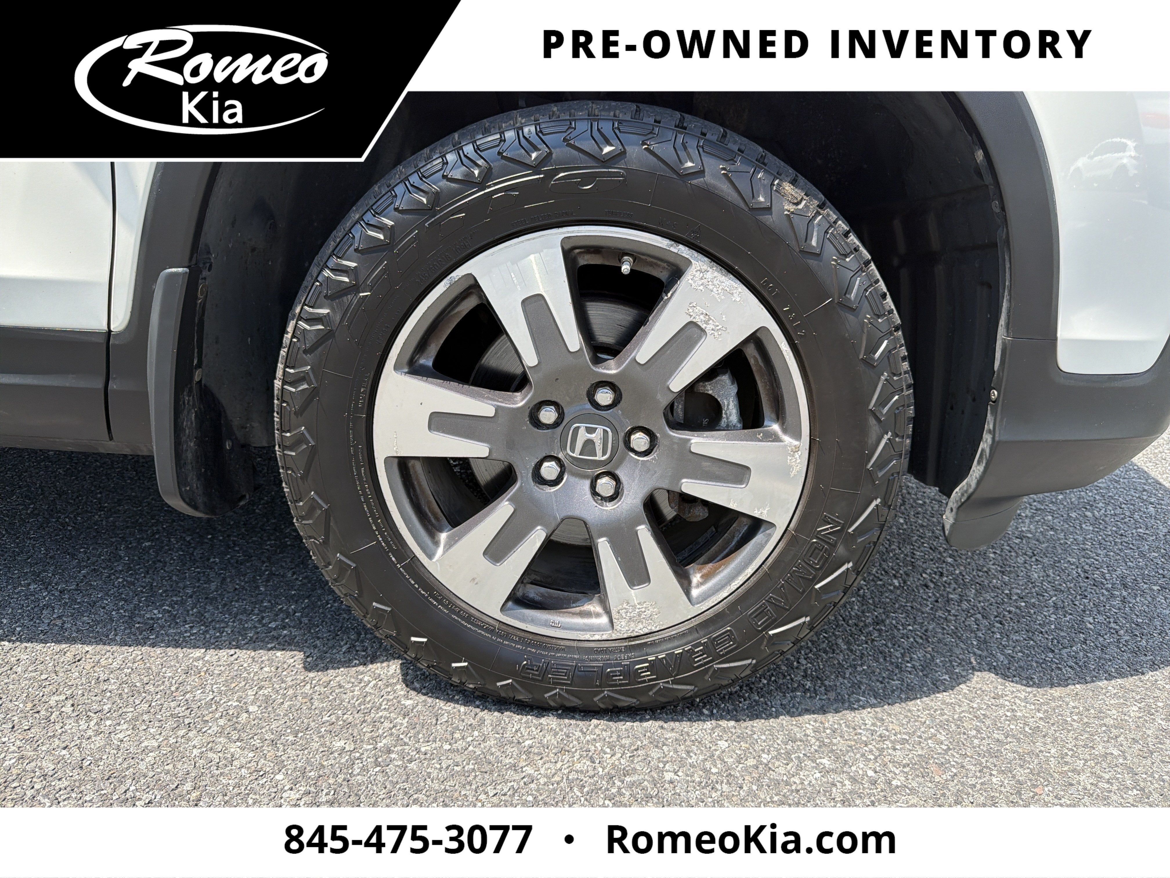 2017 Honda Ridgeline RTL-T