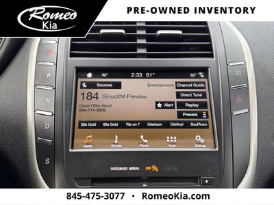2018 Lincoln MKC Premiere