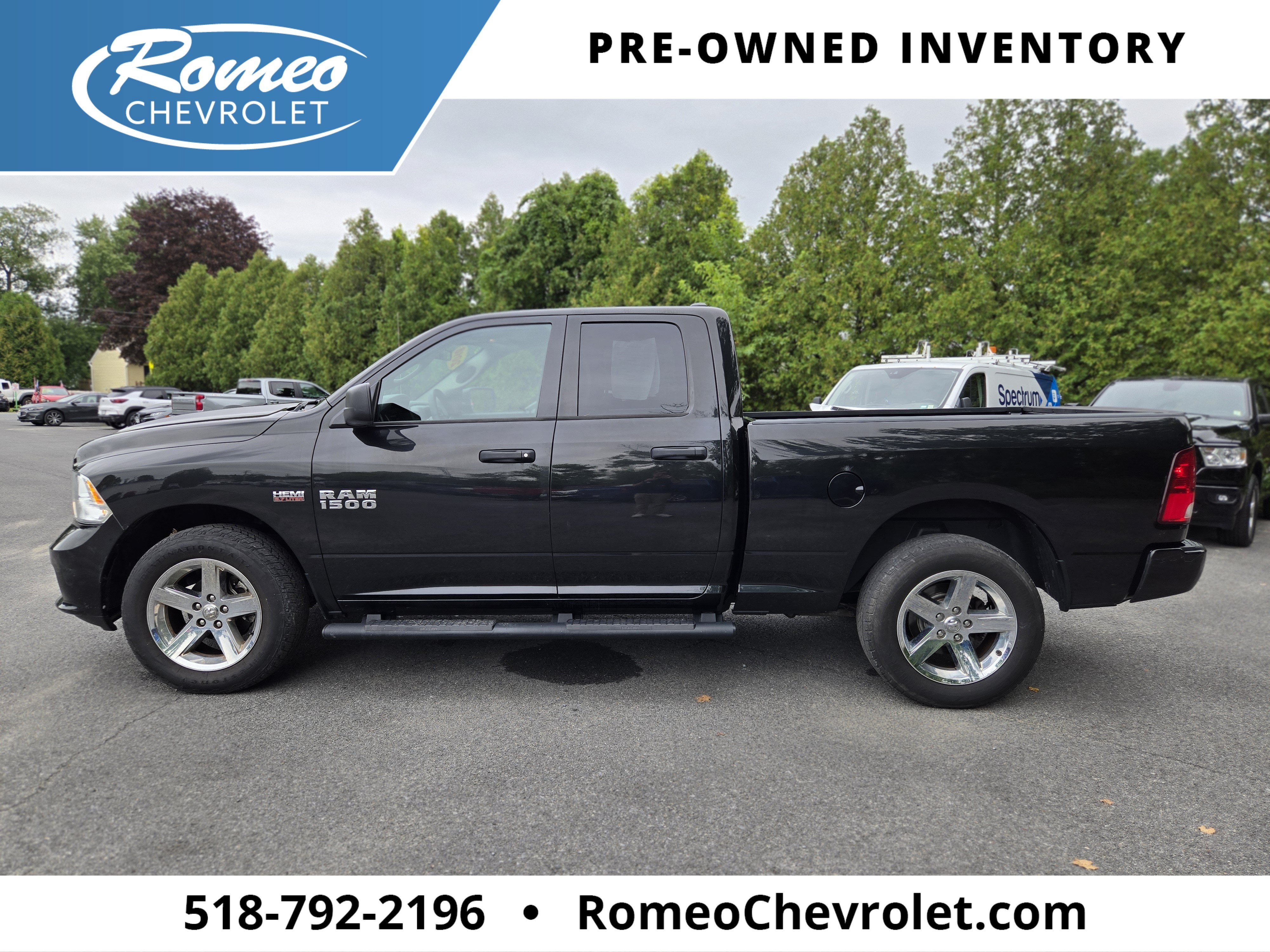 2018 RAM 1500 Express Quad Cab 4x4 6'4" Box