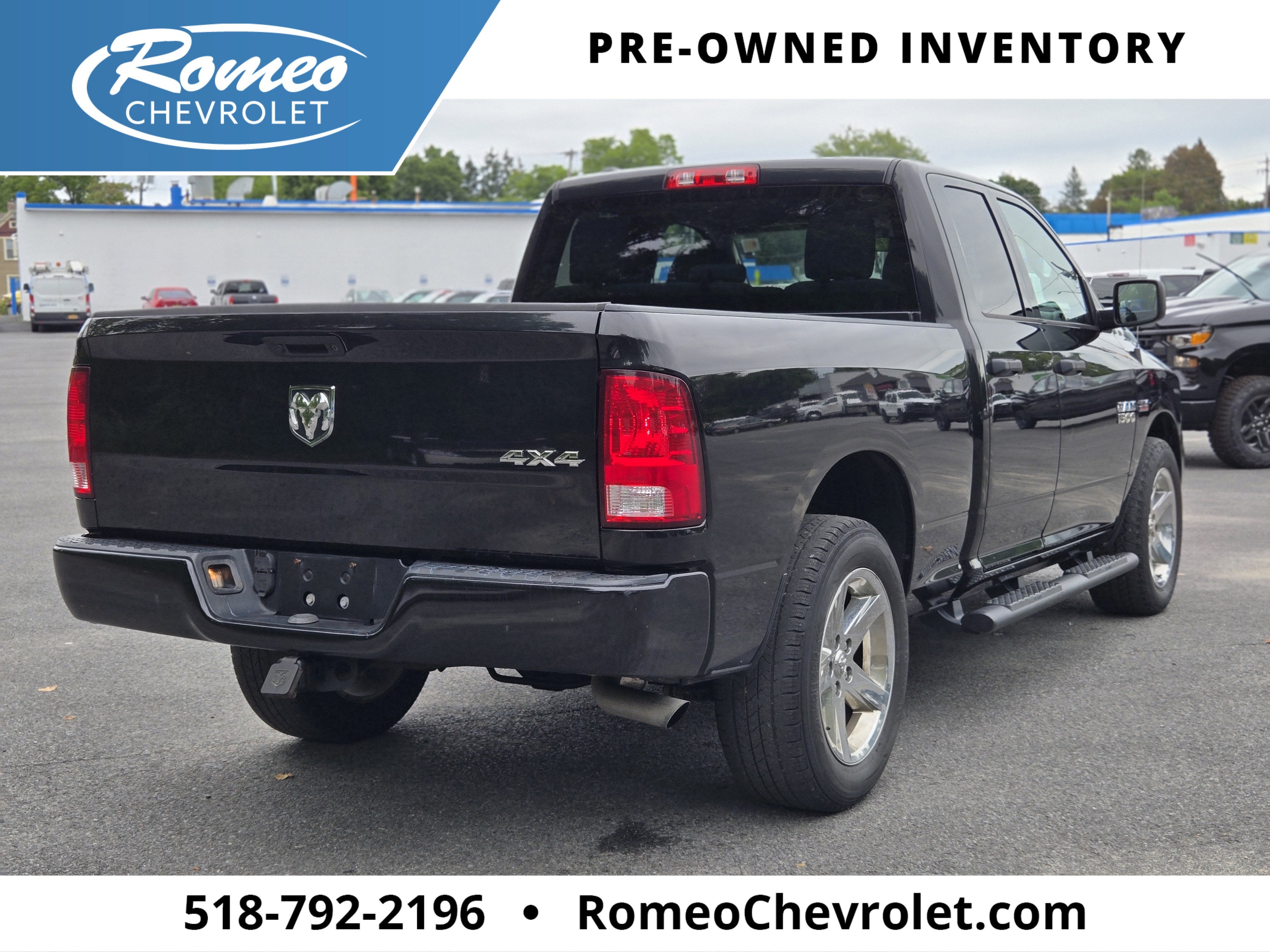 2018 RAM 1500 Express Quad Cab 4x4 6'4" Box