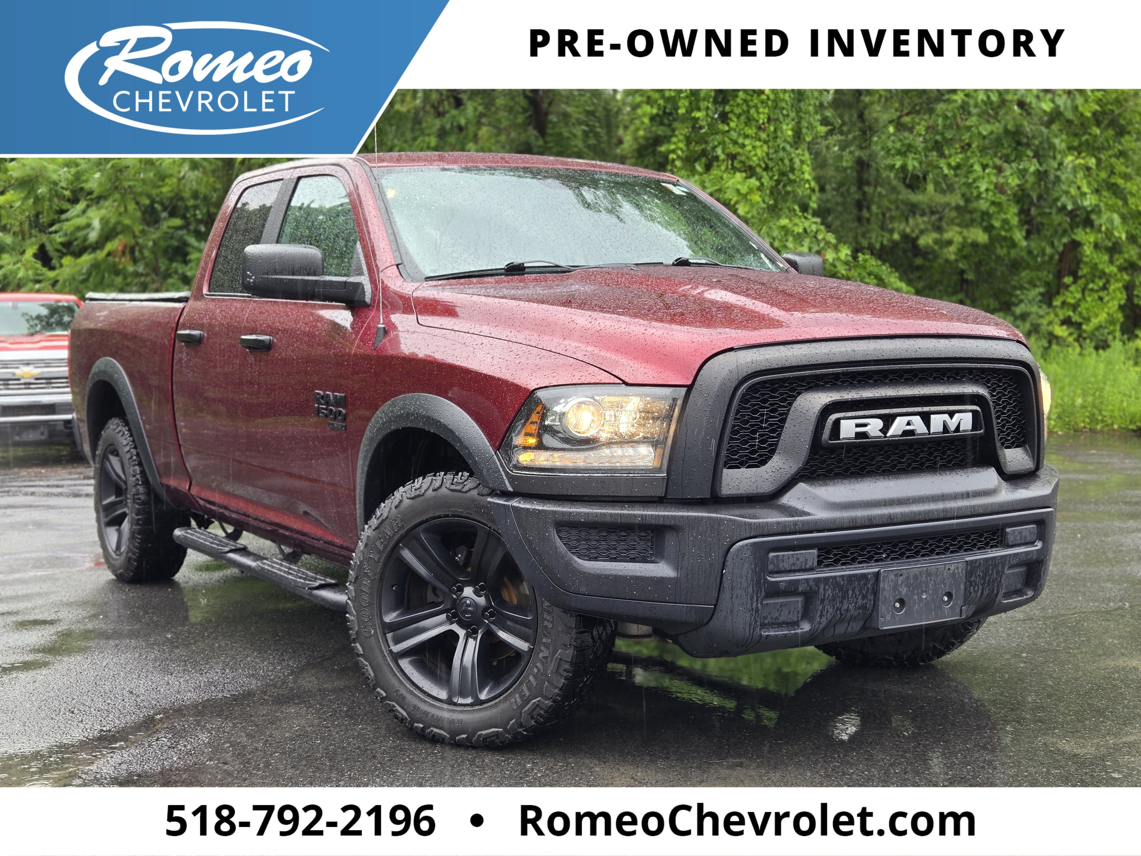 2021 RAM 1500 Classic Warlock Quad Cab 4x4 6'4" Box