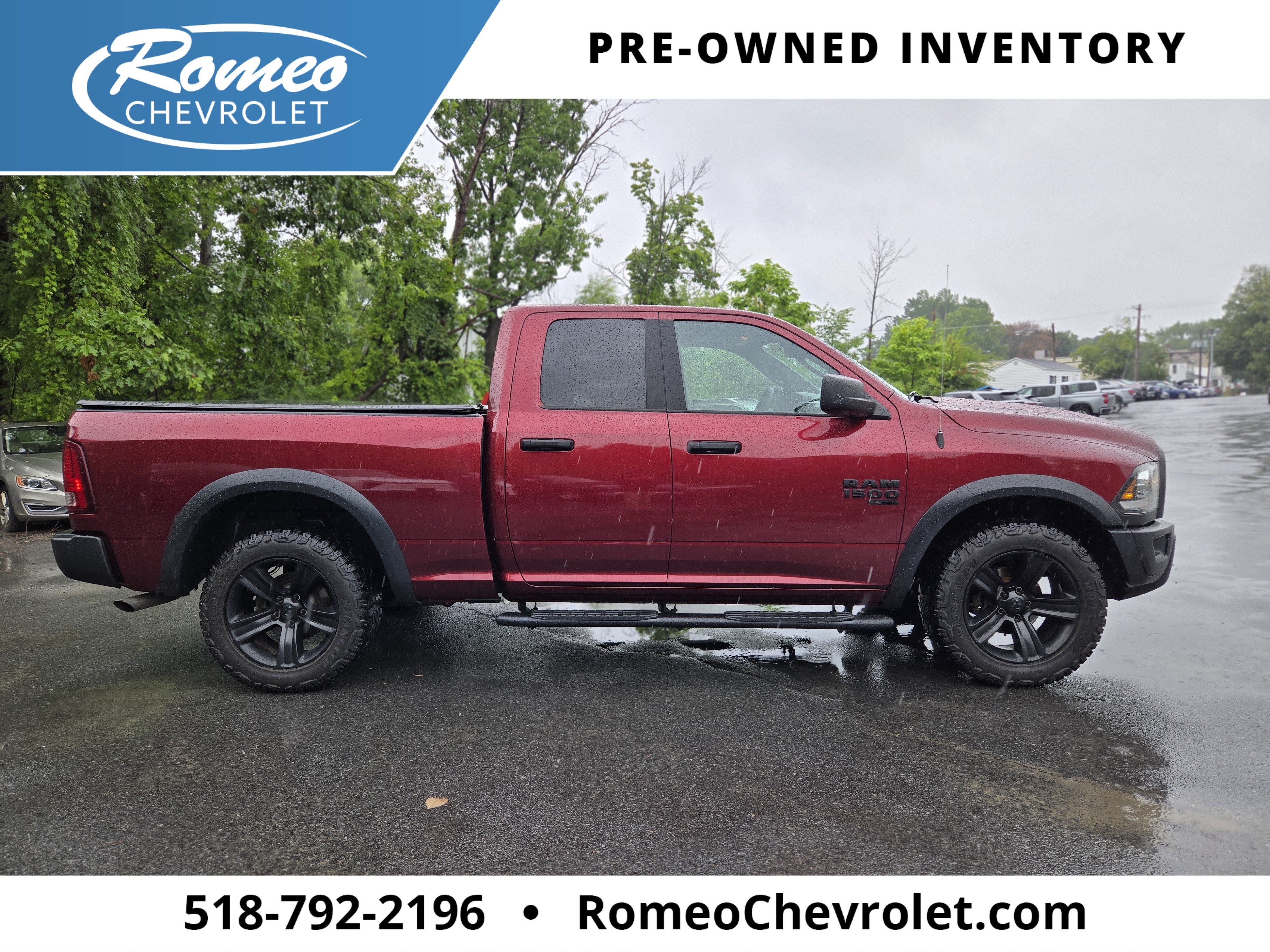 2021 RAM 1500 Classic Warlock Quad Cab 4x4 6'4" Box