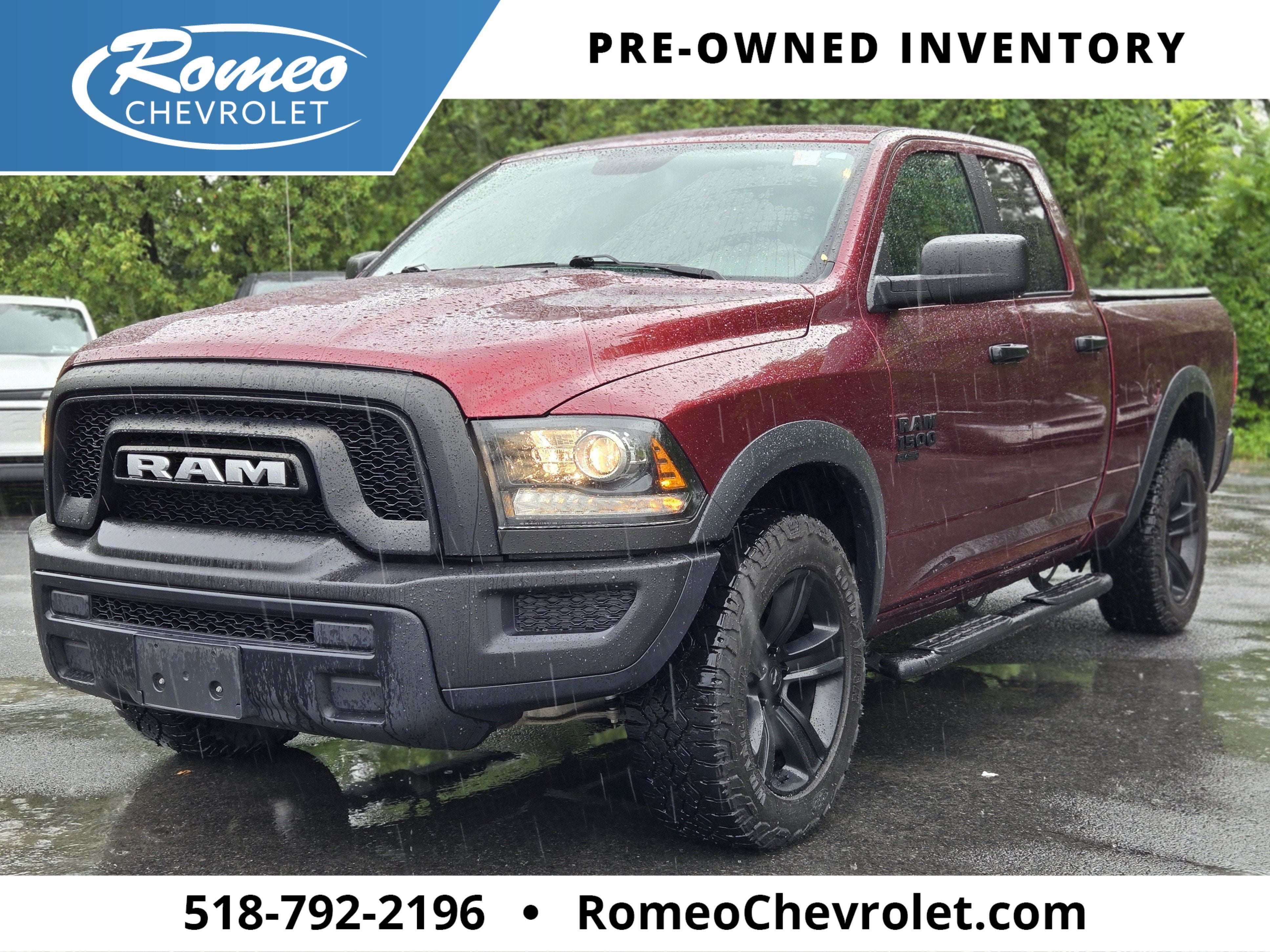 2021 RAM 1500 Classic Warlock Quad Cab 4x4 6'4" Box