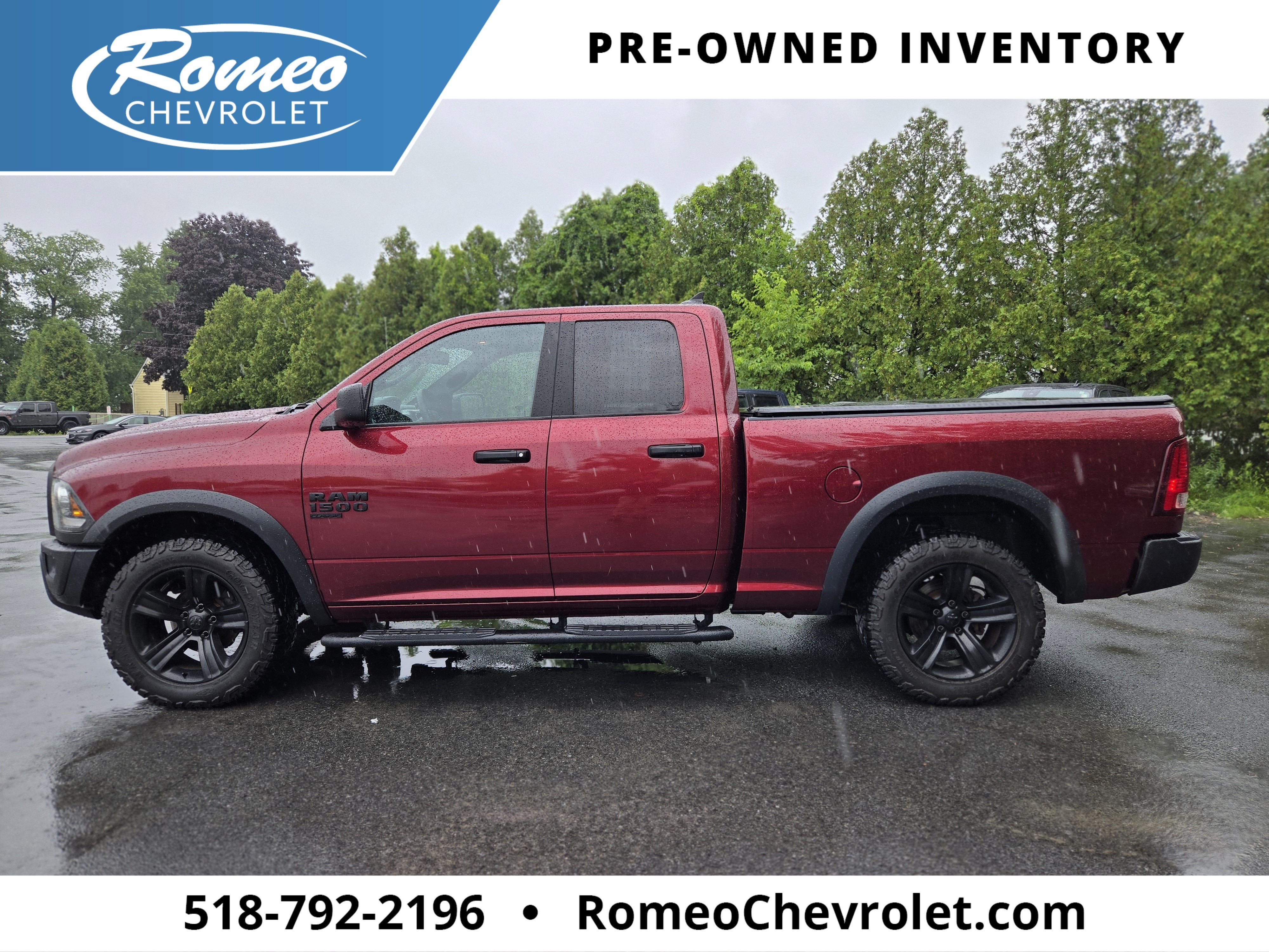 2021 RAM 1500 Classic Warlock Quad Cab 4x4 6'4" Box