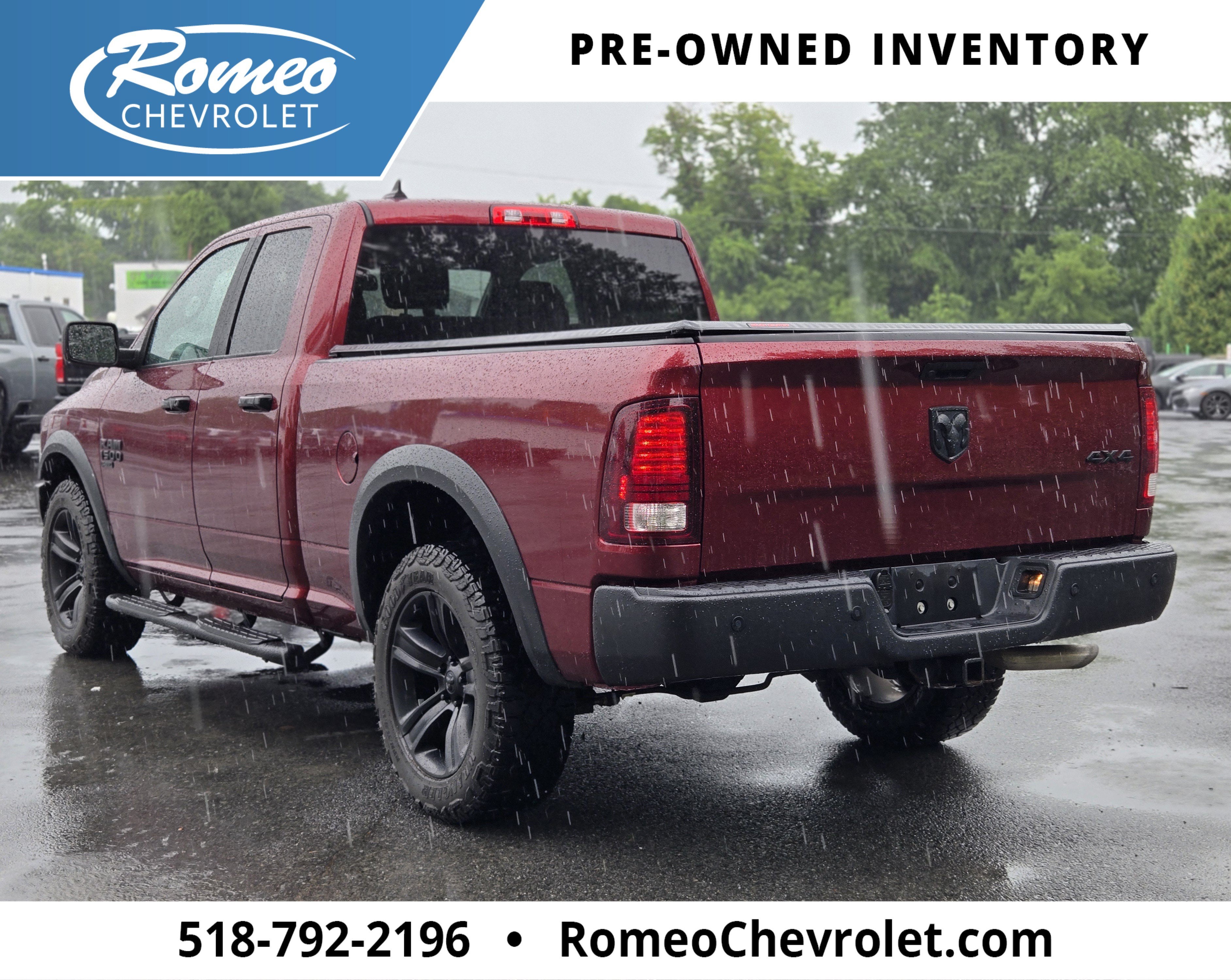 2021 RAM 1500 Classic Warlock Quad Cab 4x4 6'4" Box