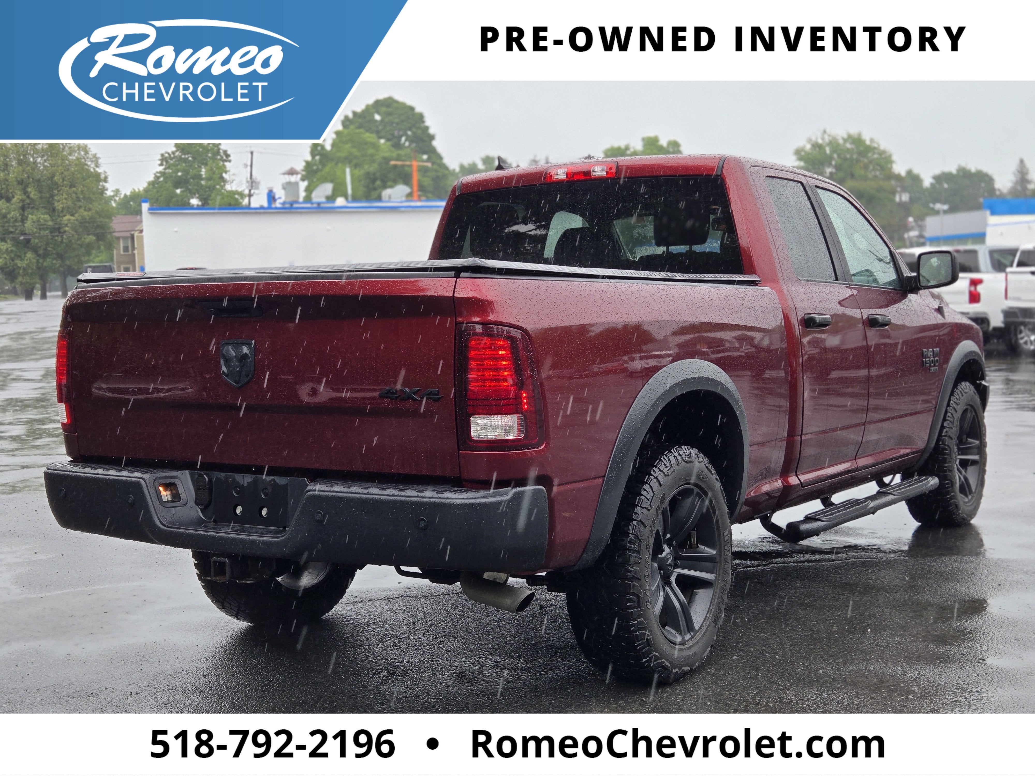 2021 RAM 1500 Classic Warlock Quad Cab 4x4 6'4" Box