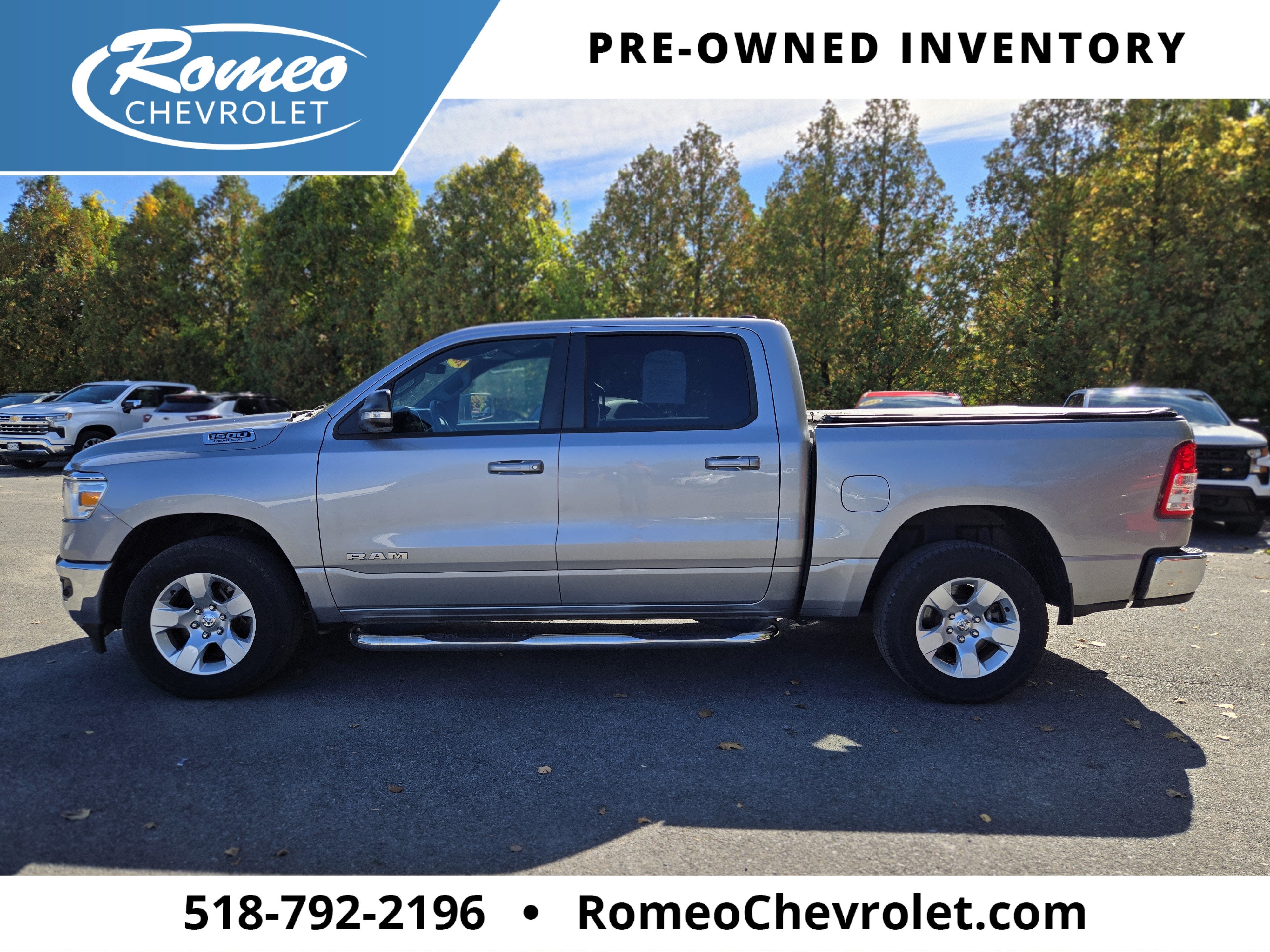 2021 RAM 1500 Big Horn Crew Cab 4x4 5'7" Box