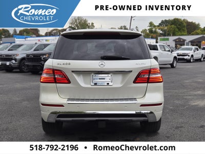2015 Mercedes-Benz ML 400 4MATIC®