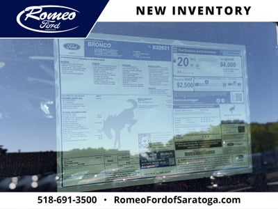 2026 Ford Bronco Big Bend