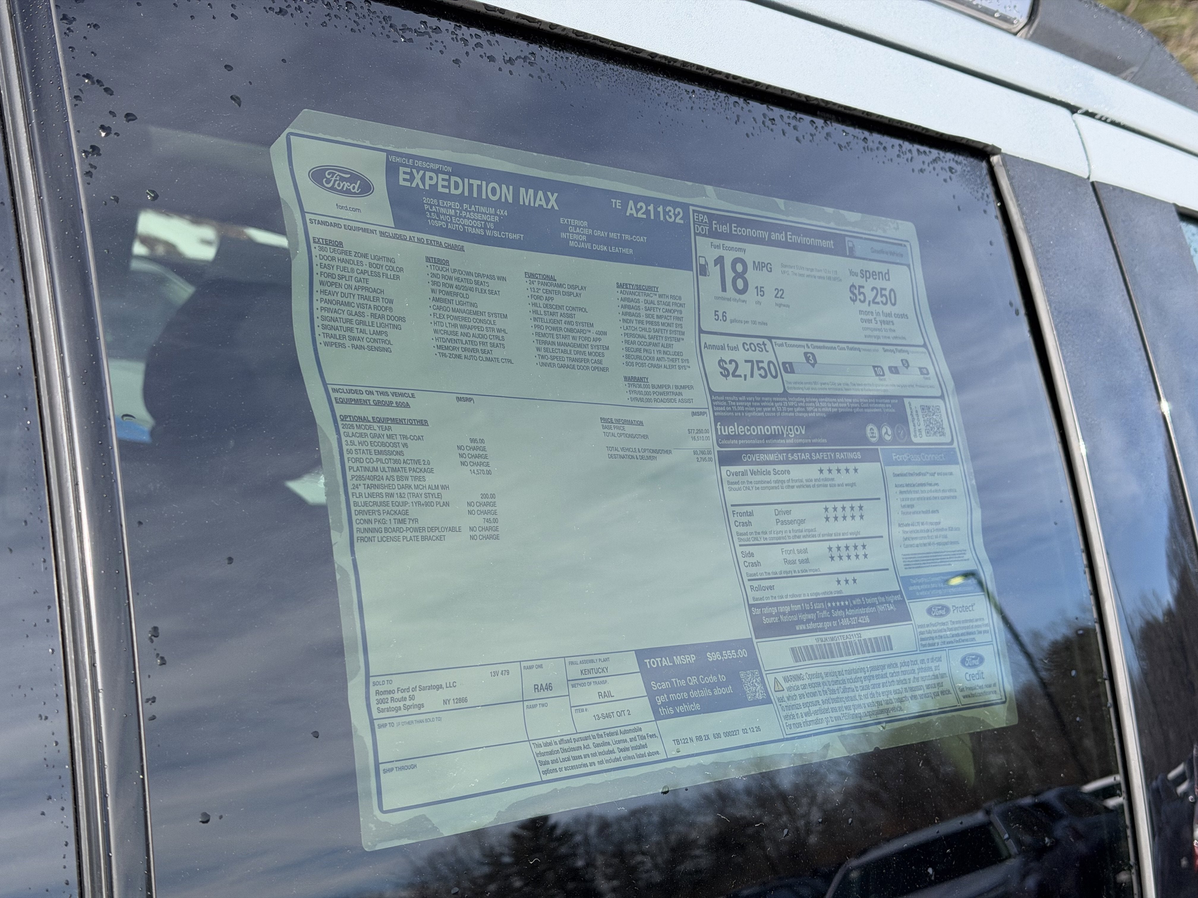 2026 Ford Expedition Max Platinum