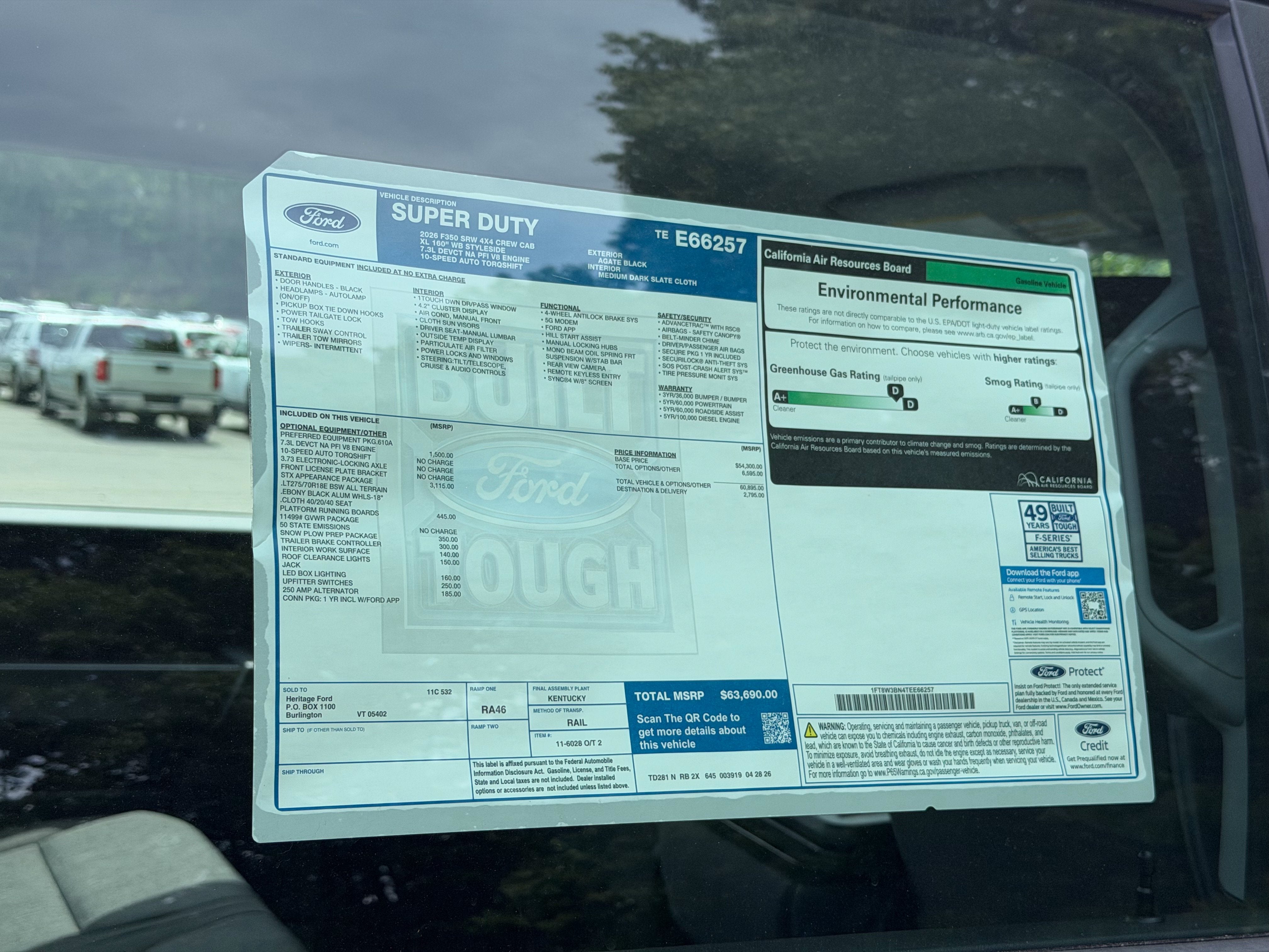 2026 Ford Super Duty F-350 SRW XL