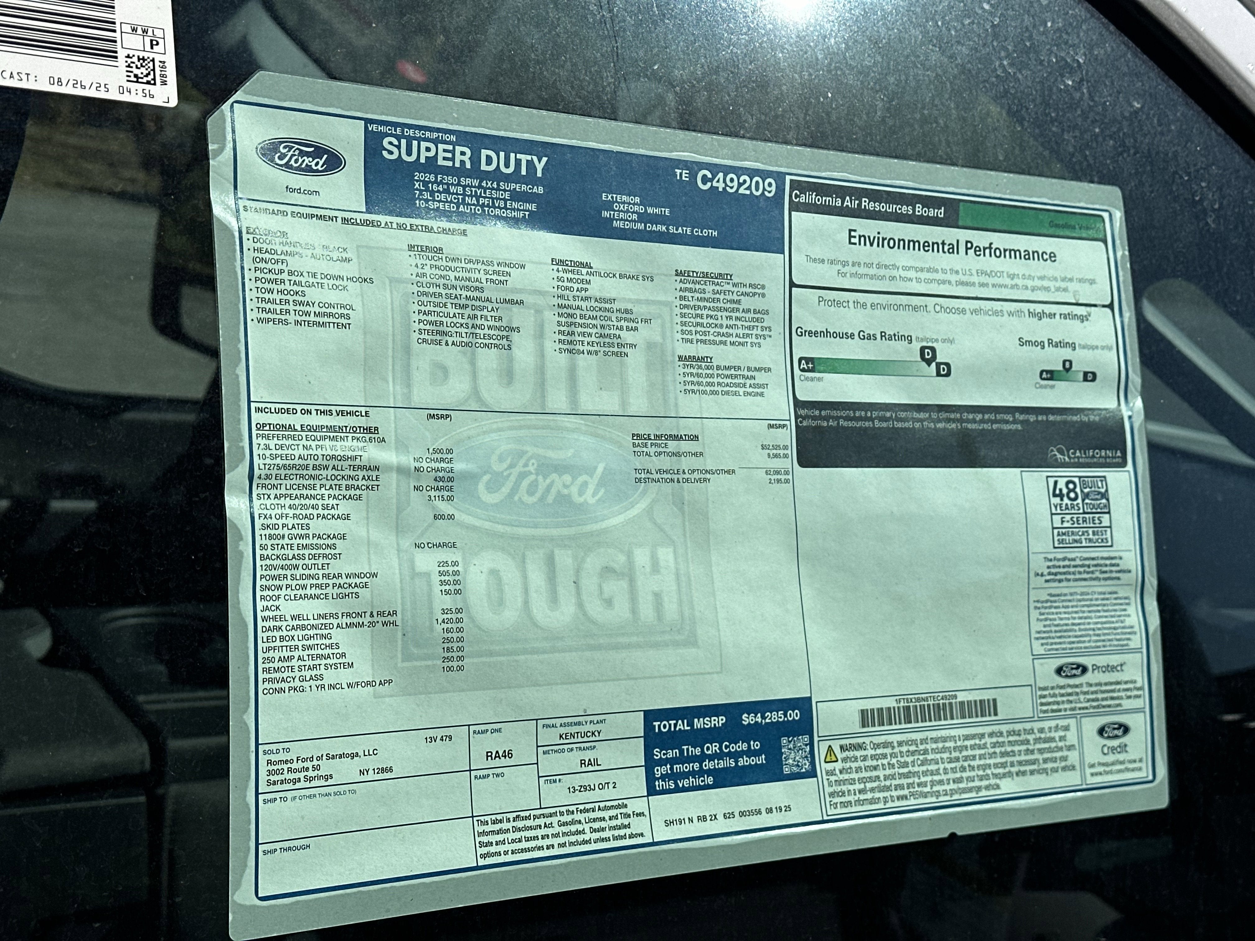 2026 Ford Super Duty F-350 SRW F-350® XL