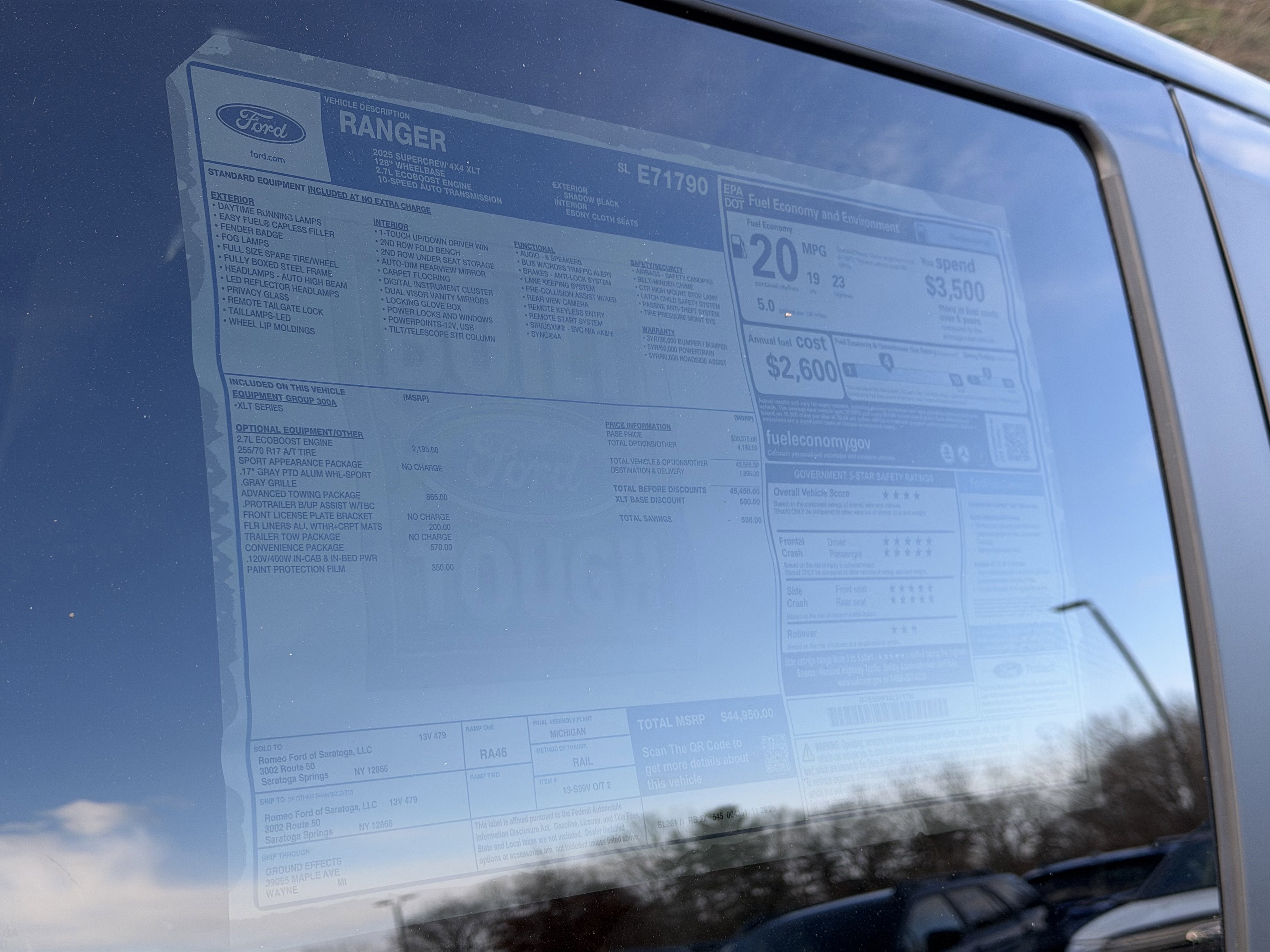 2025 Ford Ranger XLT