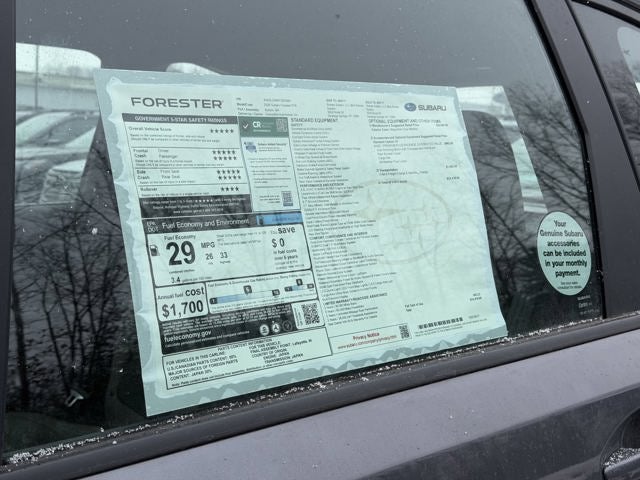 2026 Subaru FORESTER Standard Model