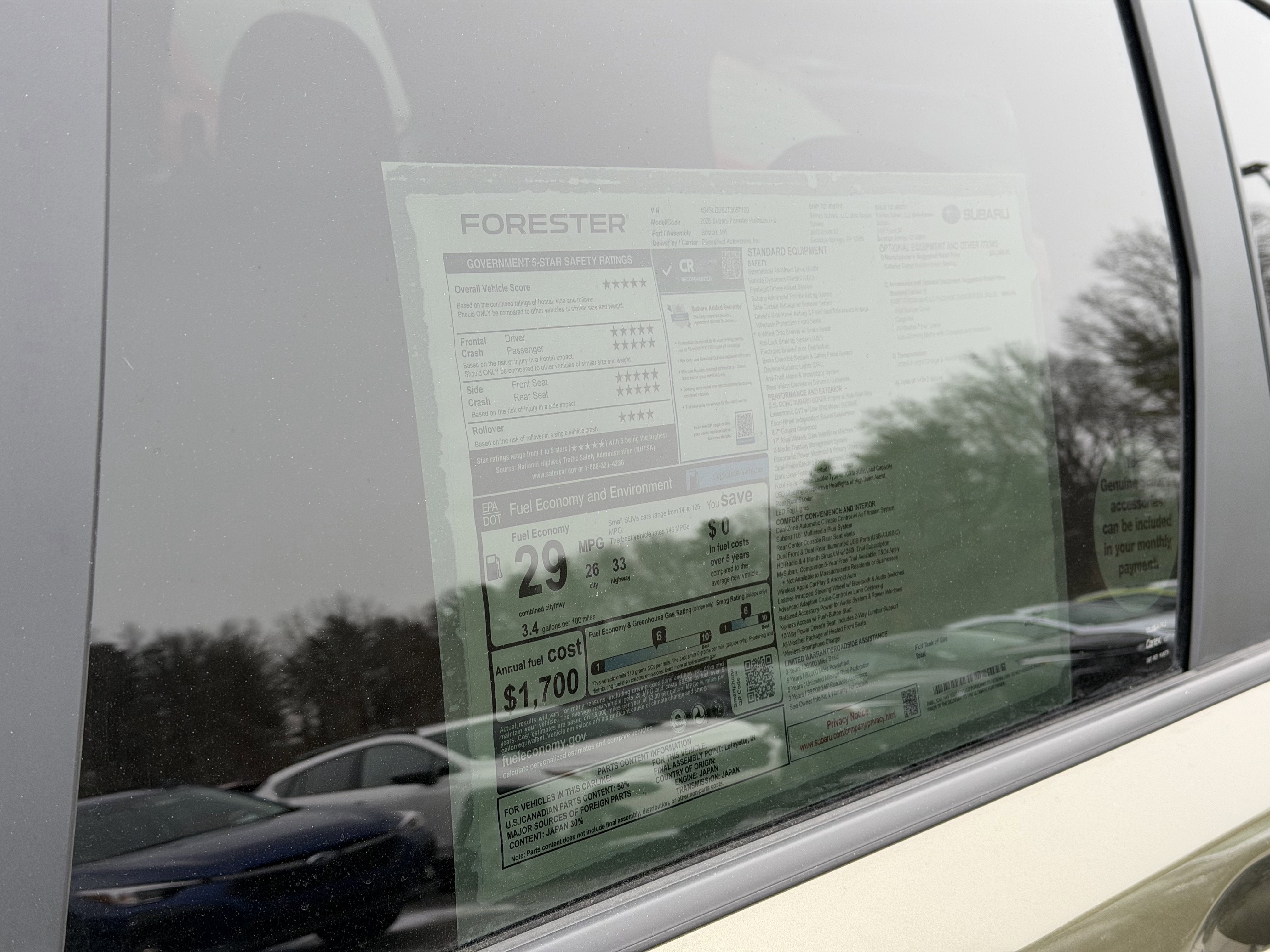 2026 Subaru FORESTER Premium