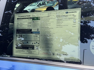 2026 Subaru FORESTER Touring