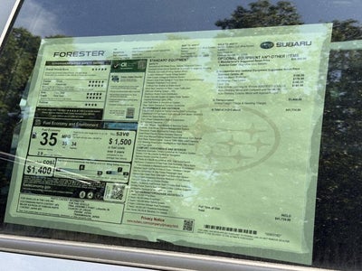 2026 Subaru FORESTER Limited Hybrid