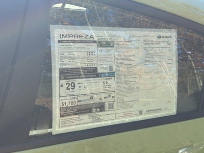 2026 Subaru IMPREZA Sport