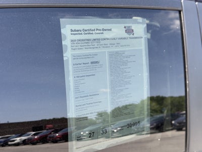2025 Subaru Crosstrek Limited