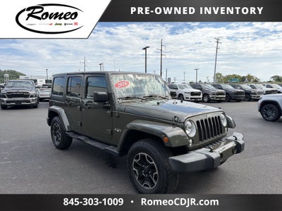 2016 Jeep Wrangler Unlimited Sahara