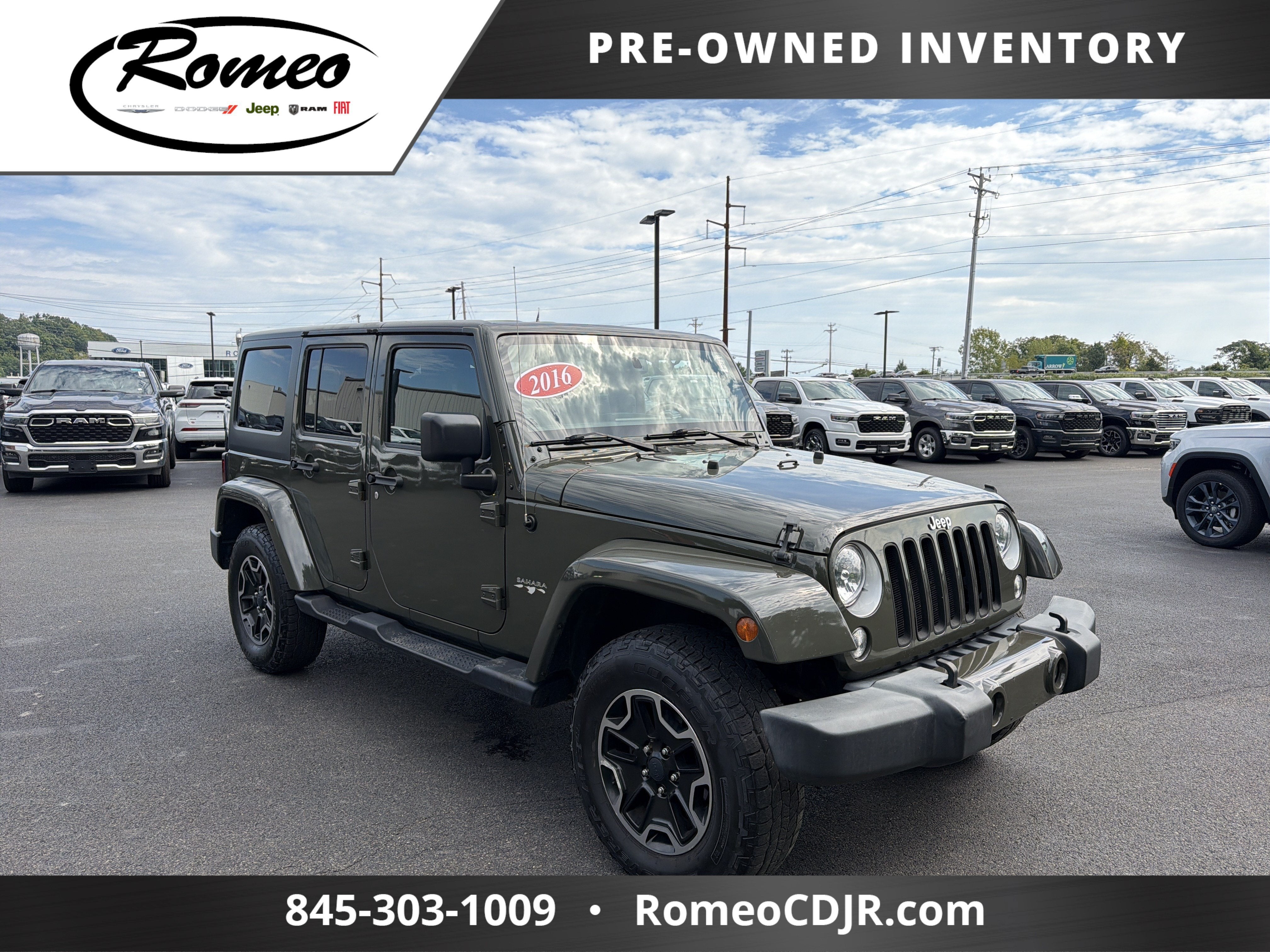 2016 Jeep Wrangler Unlimited Sahara