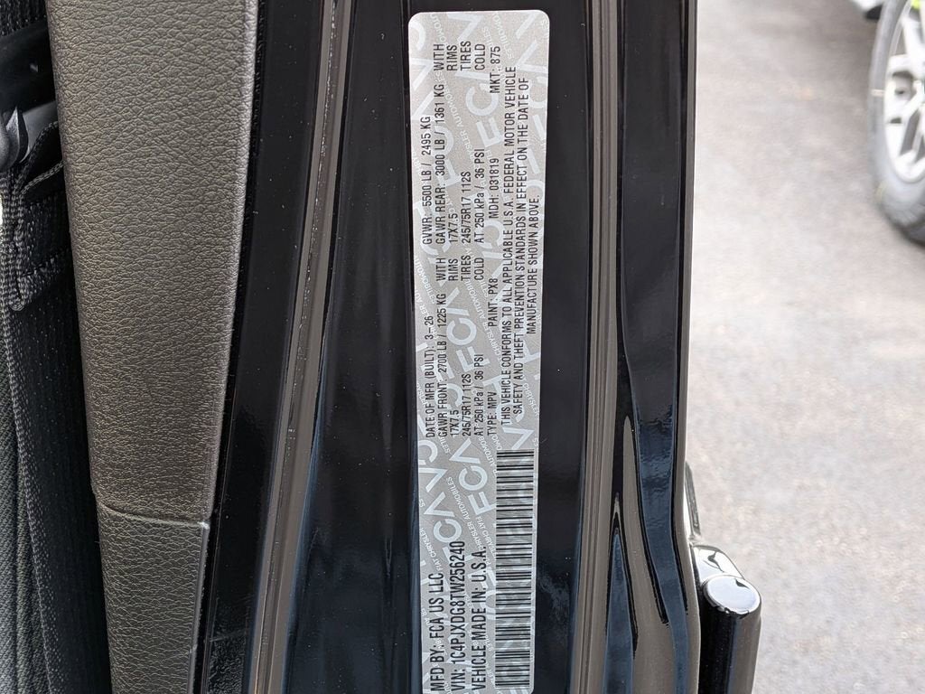 2026 Jeep Wrangler Sport S