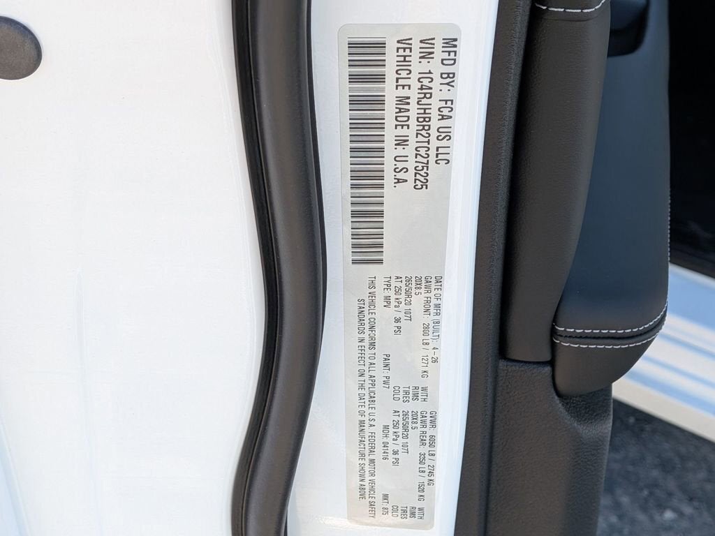2026 Jeep Grand Cherokee Limited Reserve