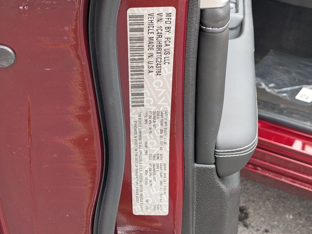 2026 Jeep Grand Cherokee Limited Reserve