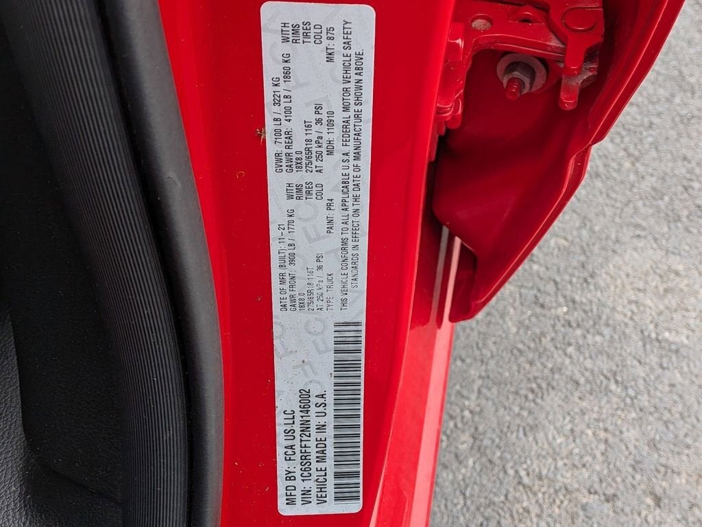 2022 RAM 1500 Big Horn/Lone Star