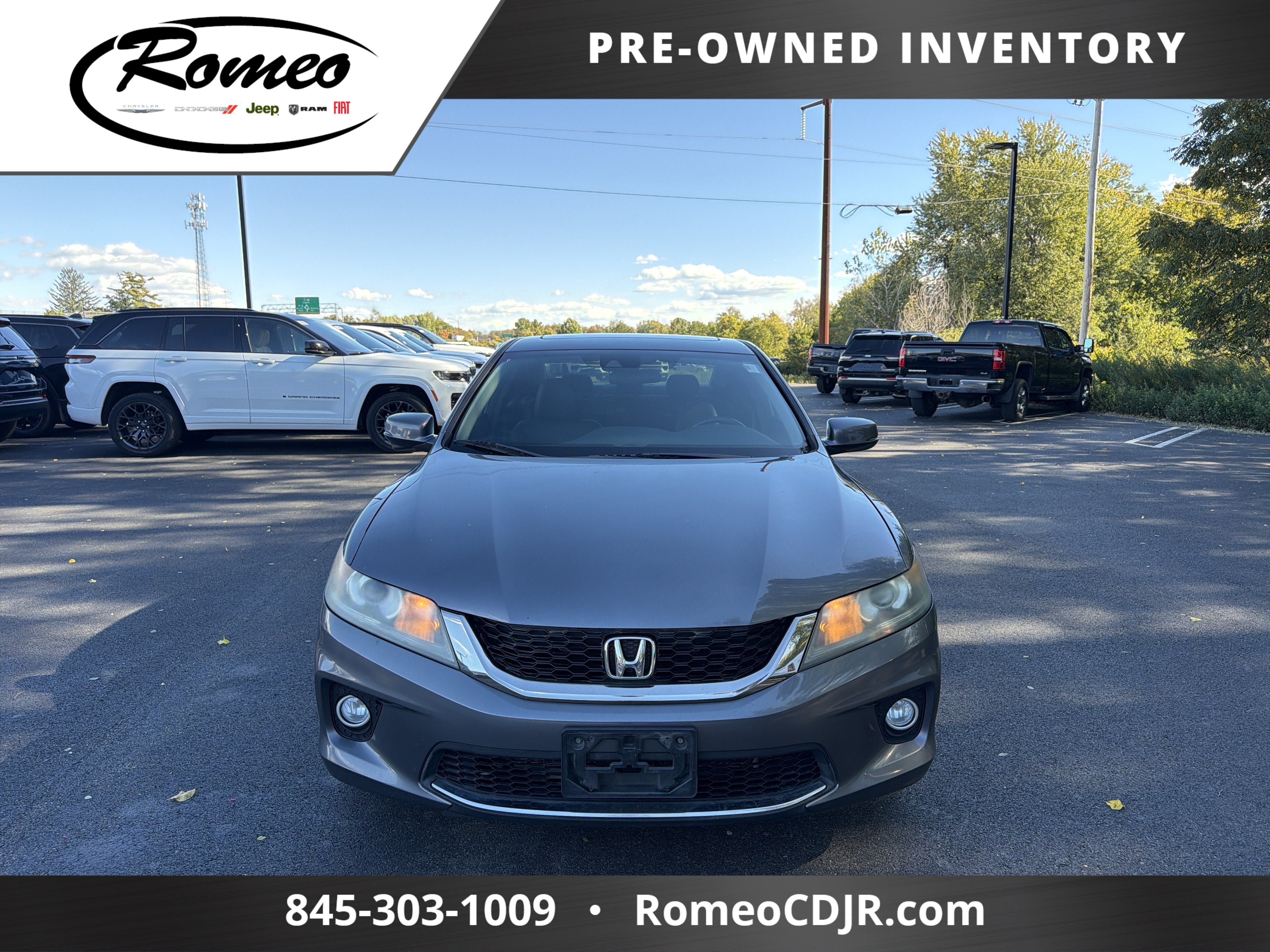 Used 2013 Honda Accord EX-L with VIN 1HGCT1B83DA016627 for sale in Glens Falls, NY