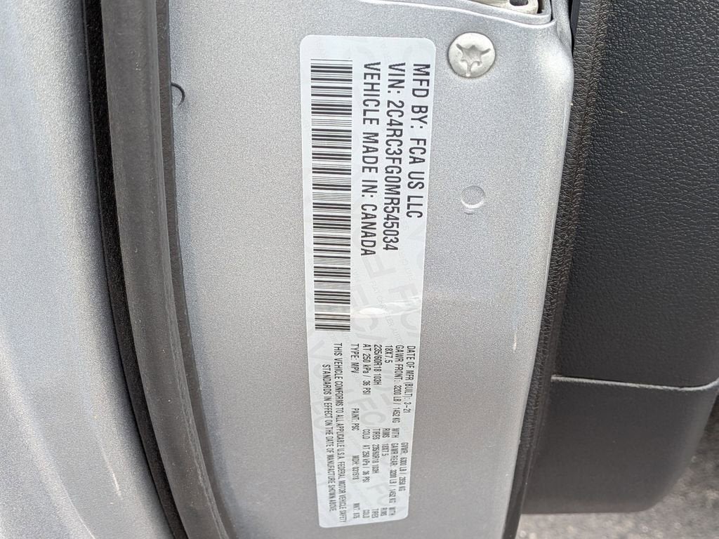 2021 Chrysler Pacifica Touring