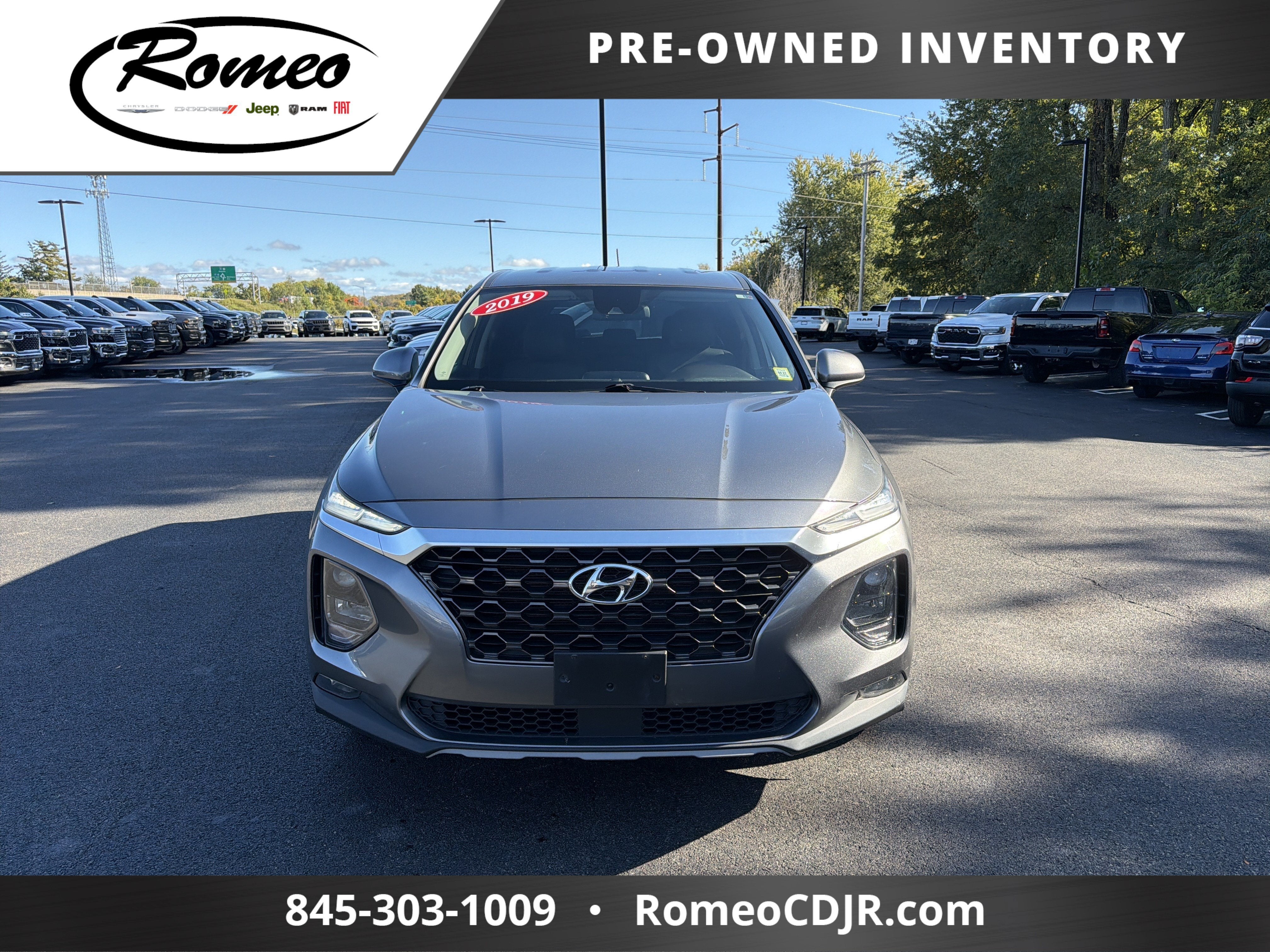 Used 2019 Hyundai Santa Fe SE with VIN 5NMS2CAD3KH034510 for sale in Glens Falls, NY