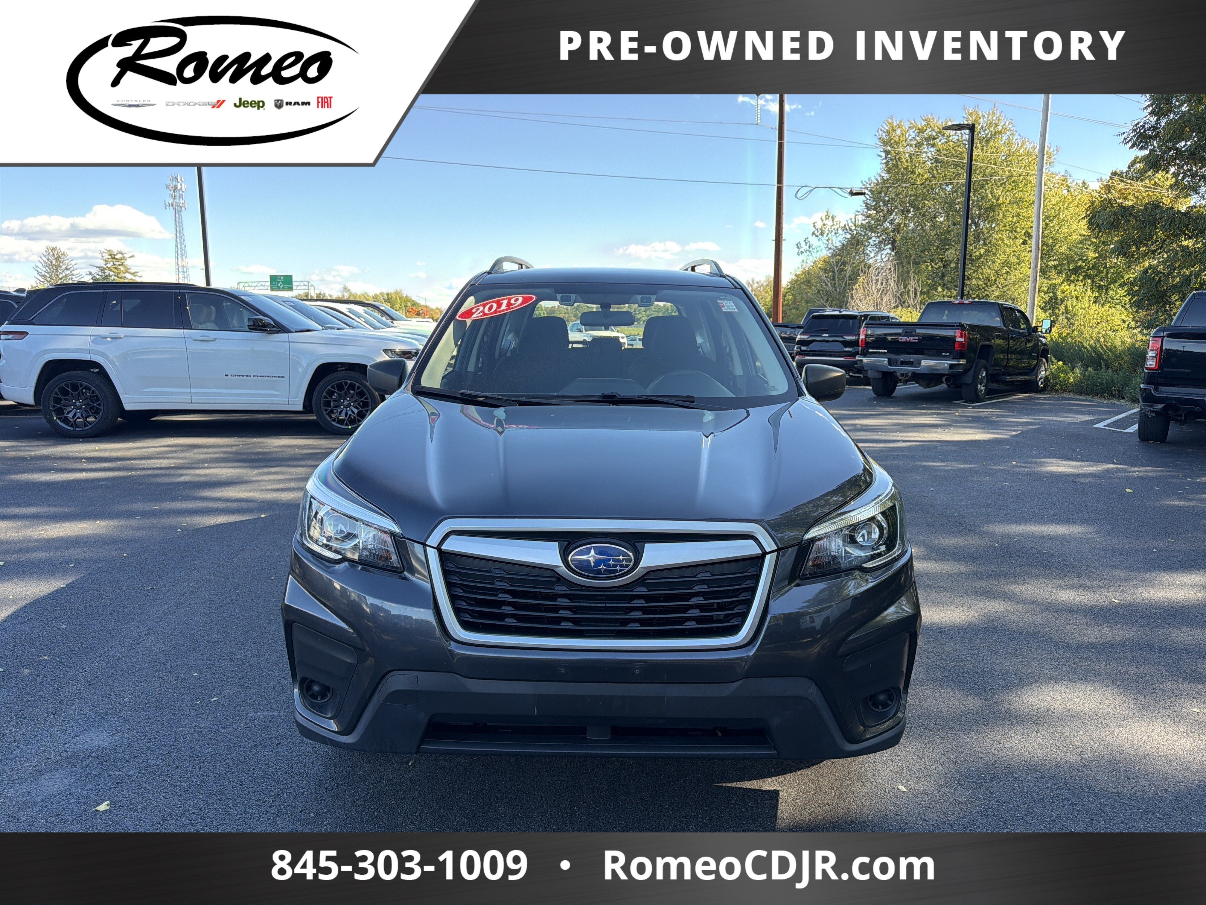 Used 2019 Subaru Forester Base with VIN JF2SKACC8KH570378 for sale in Glens Falls, NY