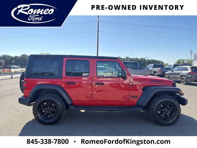 2022 Jeep Wrangler Unlimited Willys