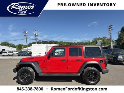 2022 Jeep Wrangler Unlimited Willys