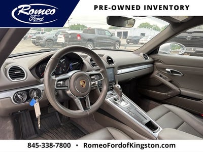 2018 Porsche 718 Cayman Base